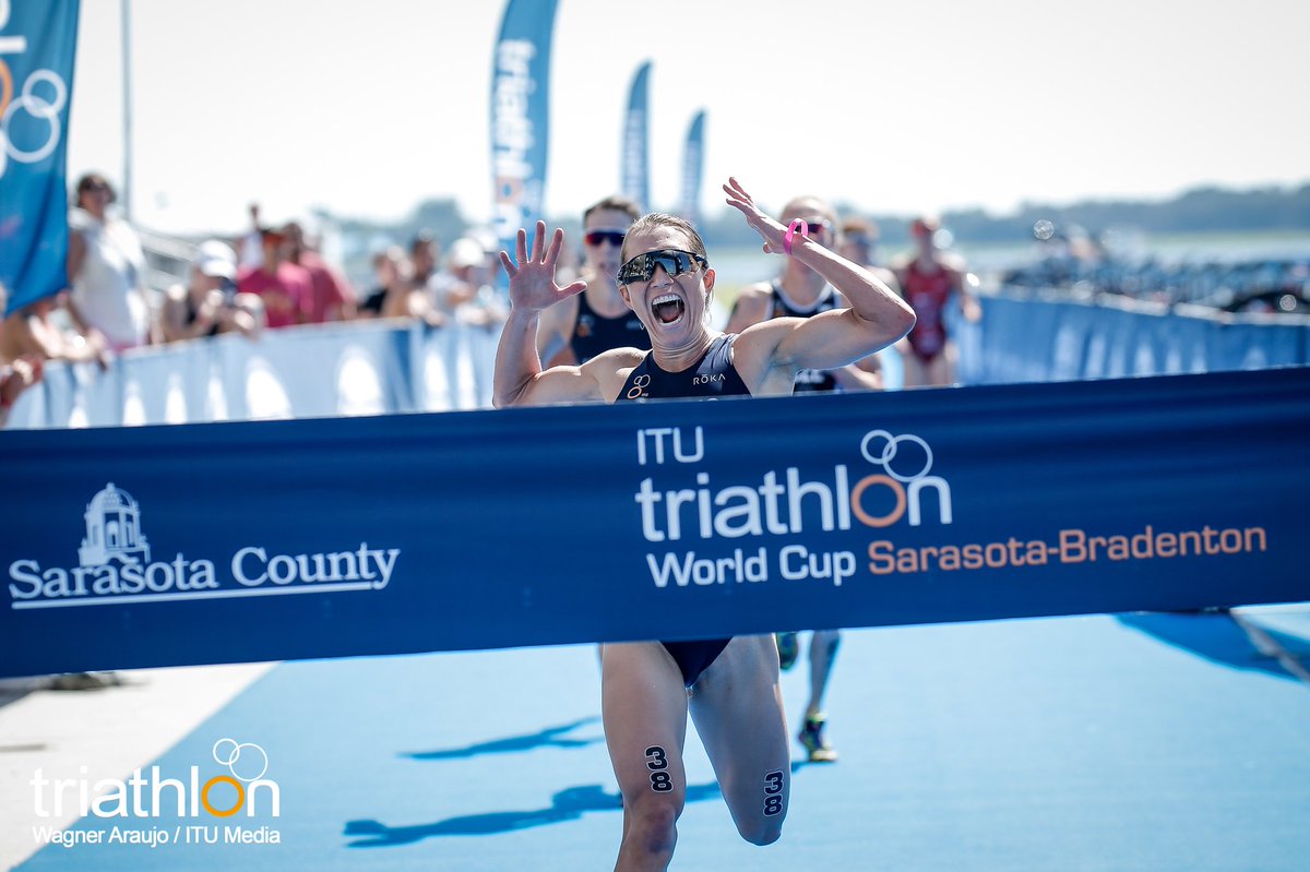 World Cup Sarasota diventa un duathlon: a segno il francese Luis e l'americana Tomlin. Secchiero 21°, Betto 22^