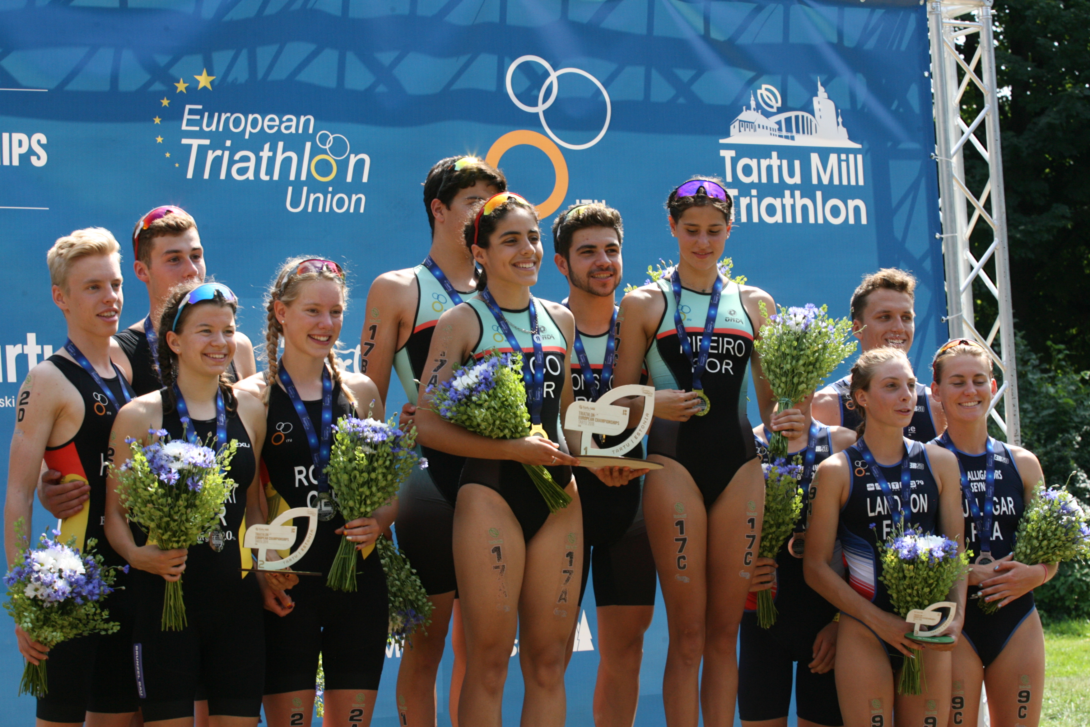 Europei Junior: azzurri noni nella Mixed Relay