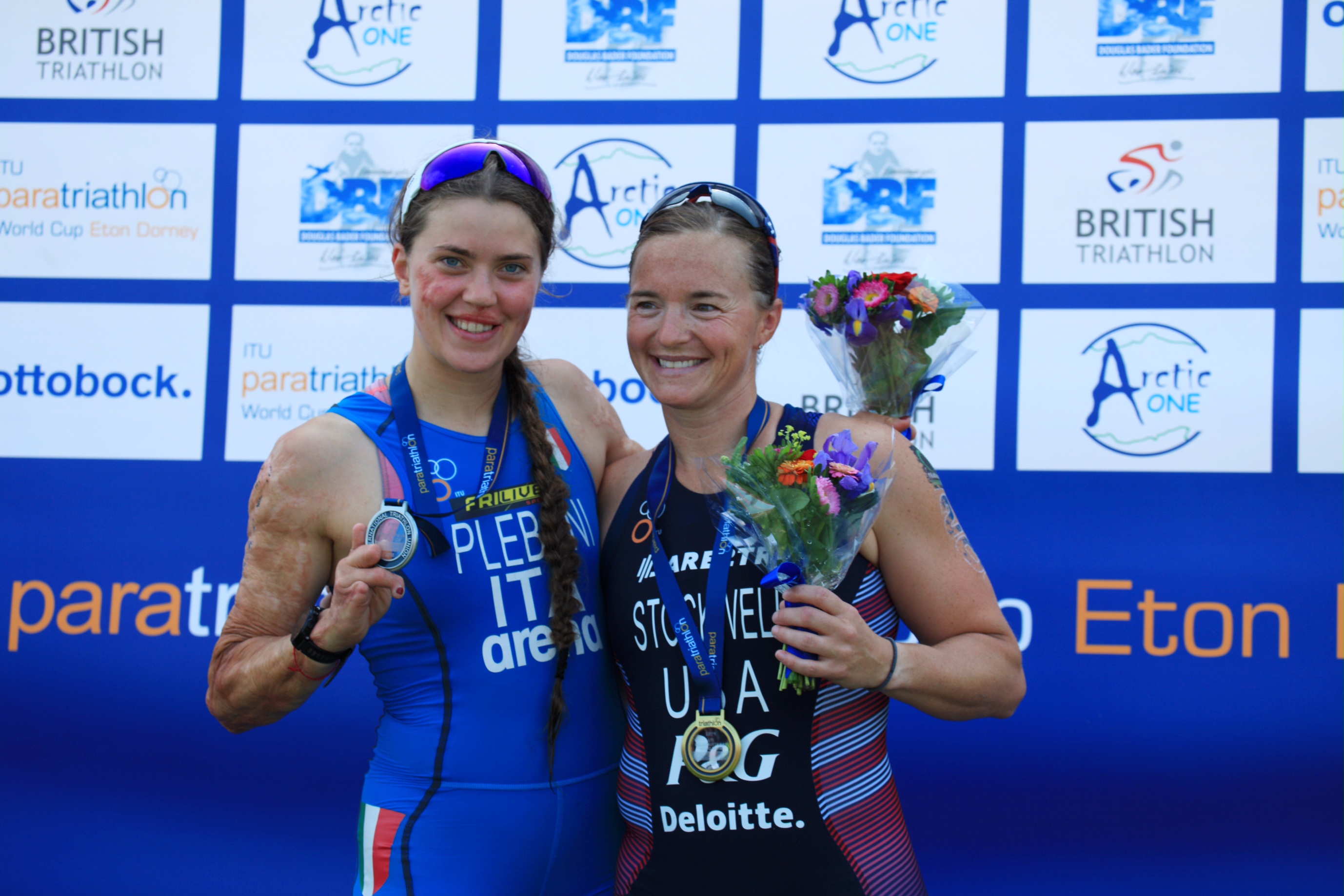 Paratriathlon World Cup Eton Dorney: azzurri sul podio