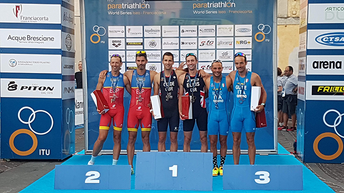 World Paratriathlon Series Iseo, Romeo è bronzo. Achenza e Barbaro 4^. Plebani chiude 5^