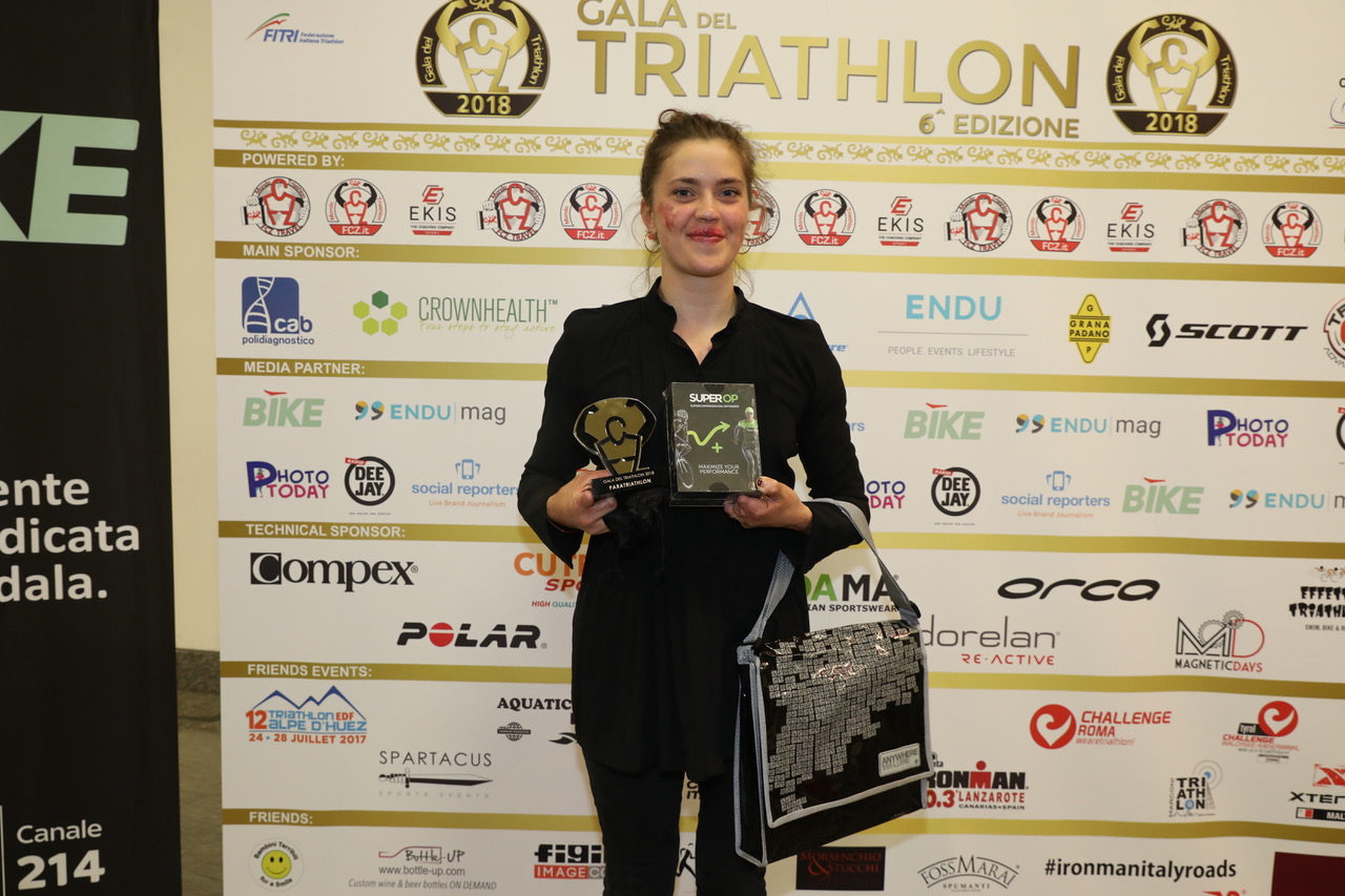 Tutti i vincitori del Gala del Triathlon 2018