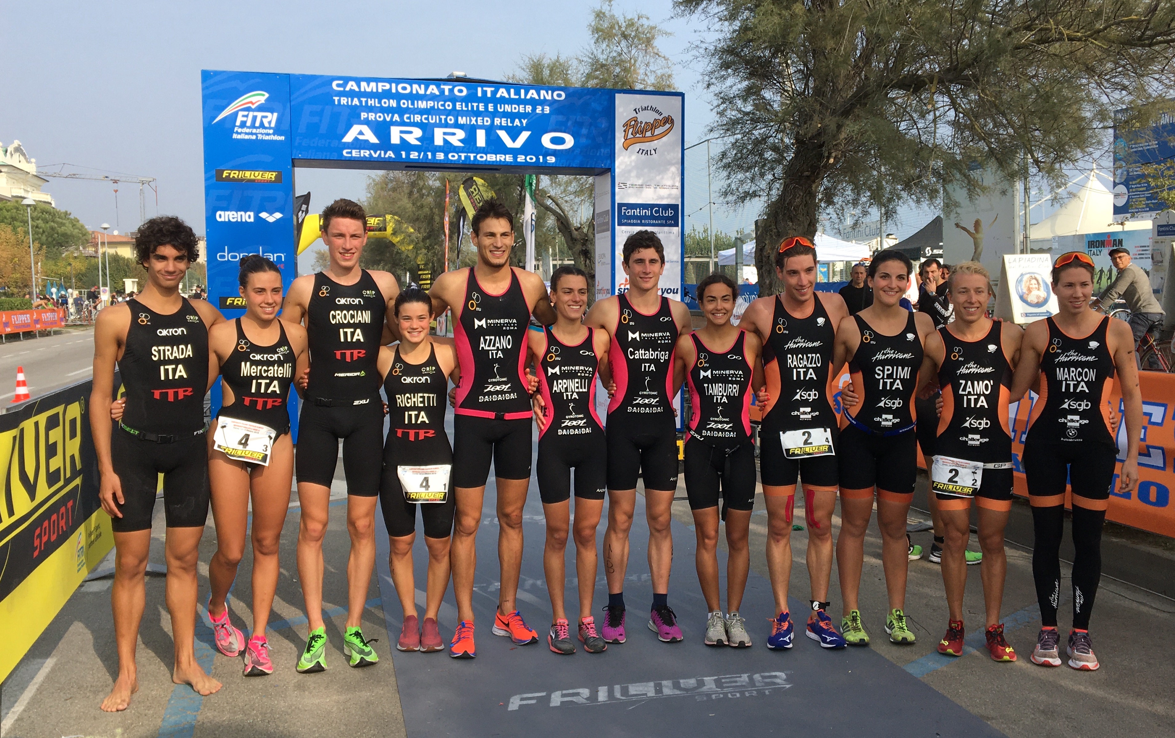 Circuito Mixed Relay: Minerva Roma a segno nella terza tappa di Cervia