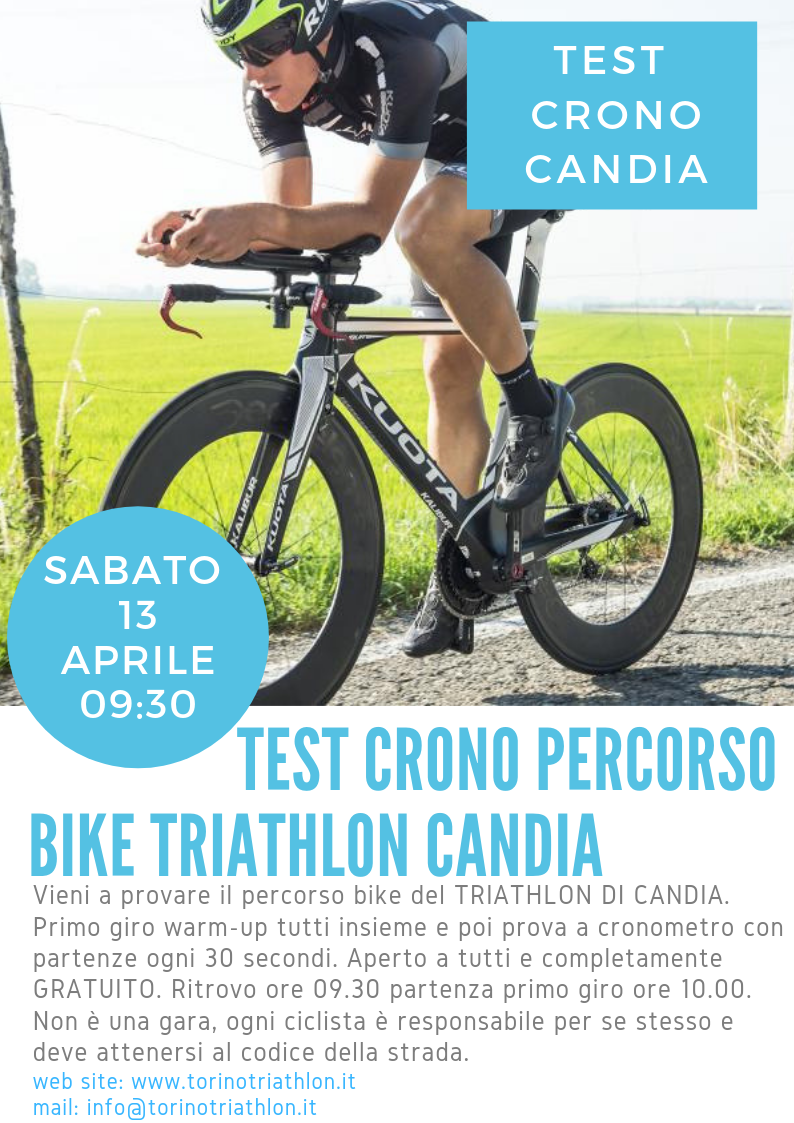 Test Crono Candia: appuntamento per sabato 13 Aprile