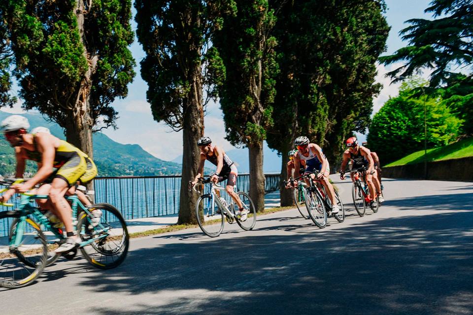 Sezione ciclistica in via Tavine