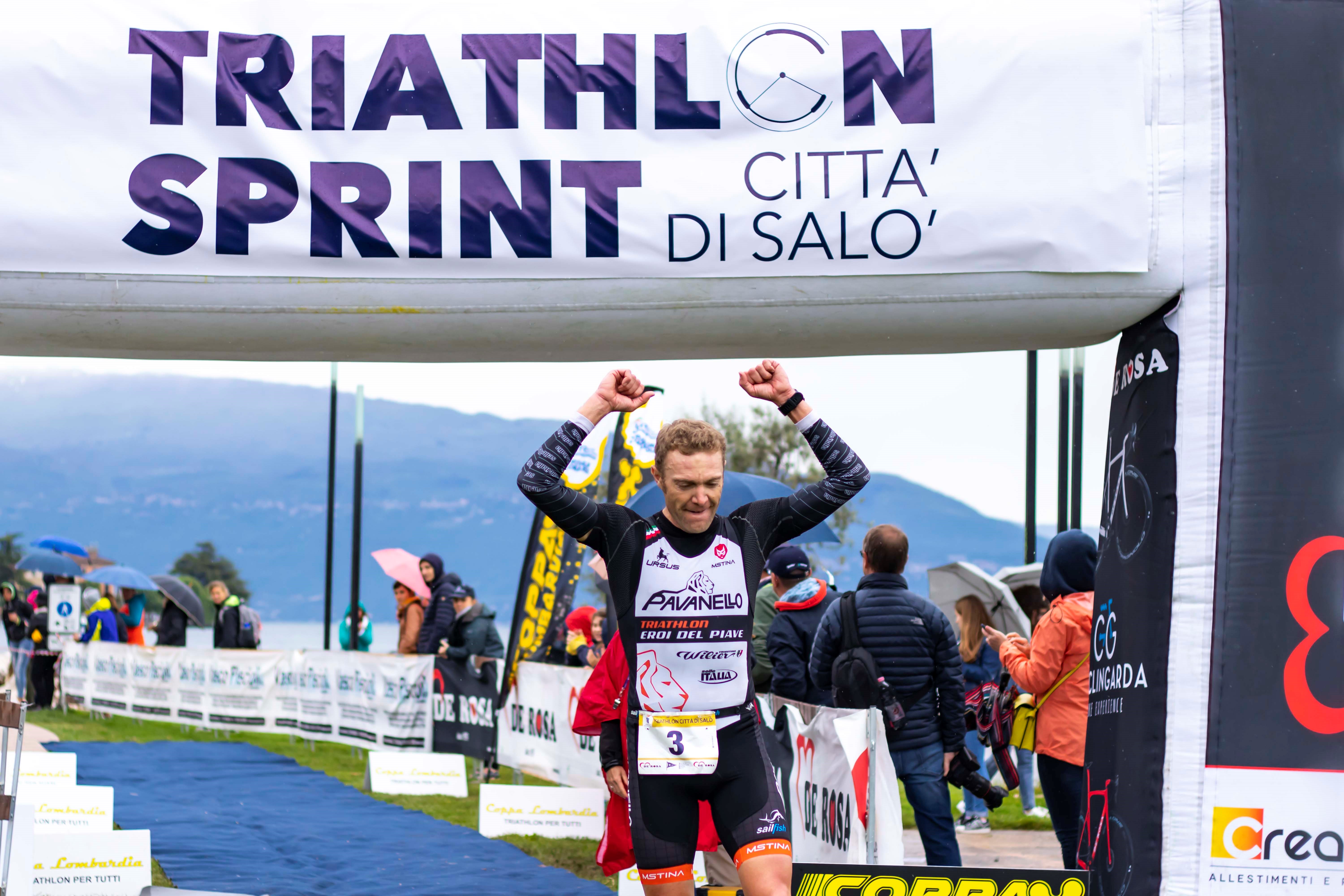 Cigana vince il Triathlon di Salò