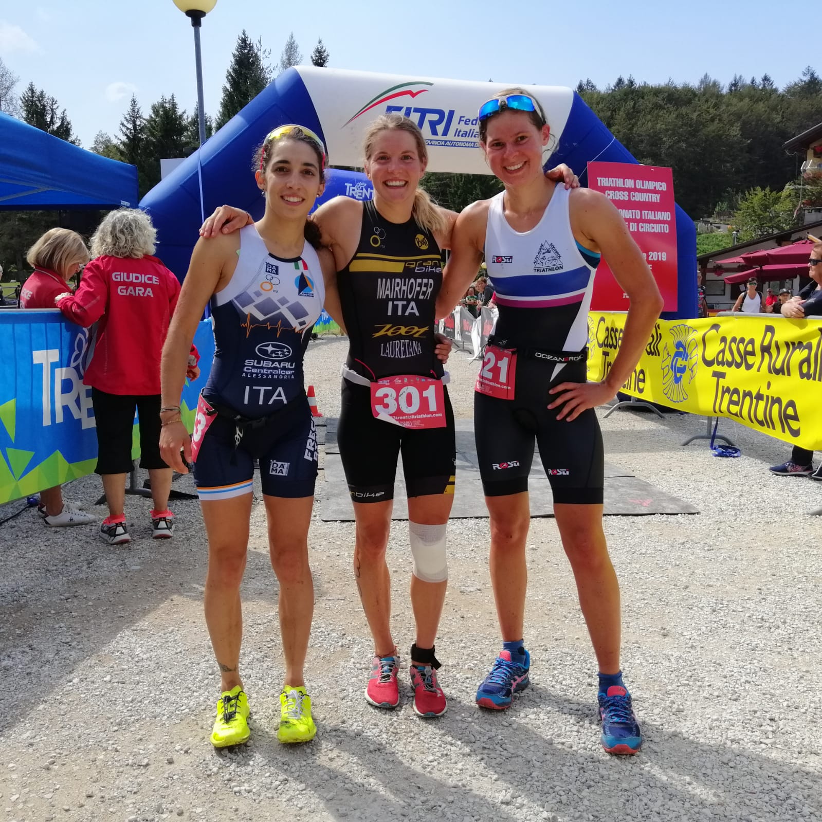 Ridolfi e Mairhofer campioni italiani di Cross Triathlon