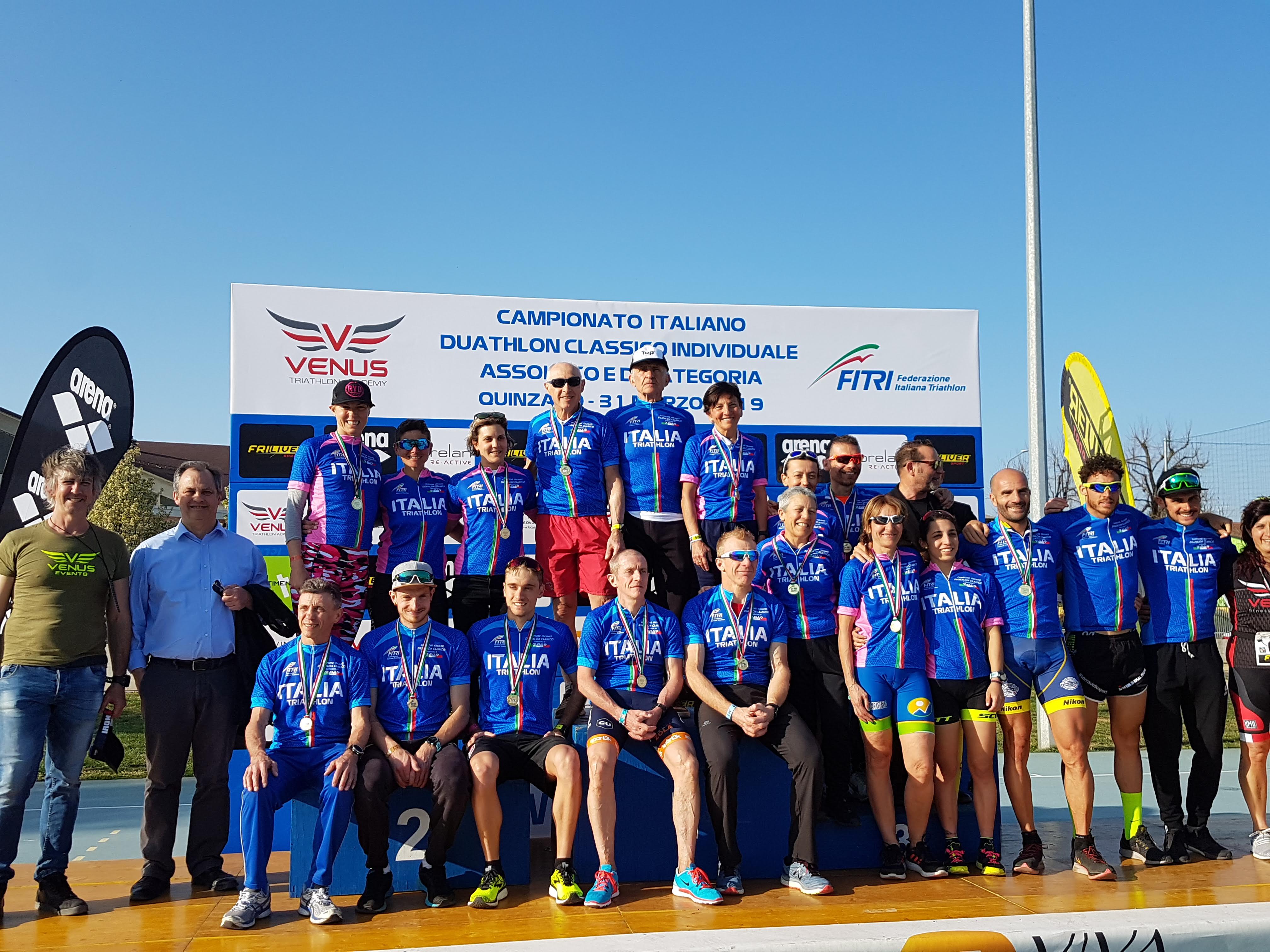 Tricolori Duathlon Classico: a Quinzano vincono Sarzilla e Bernardi