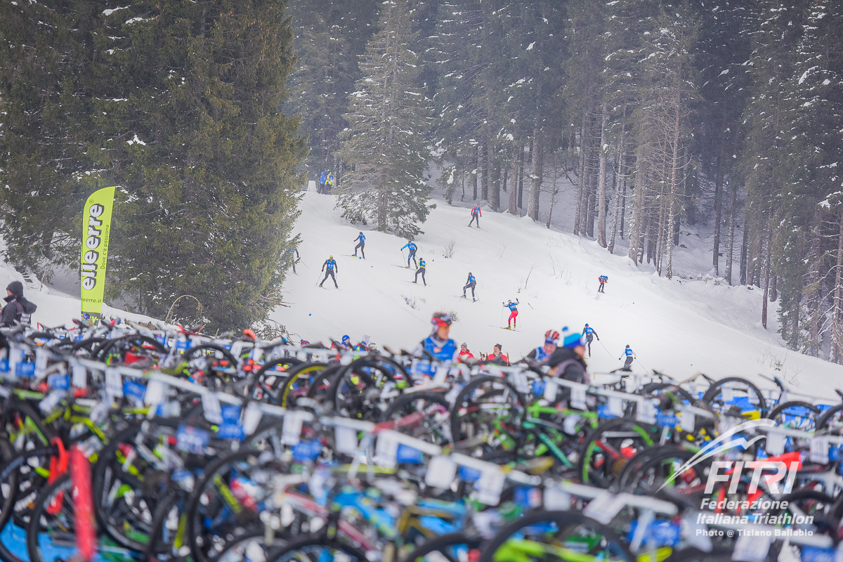 Azzurri in partenza per la World Cup di Winter Triathlon