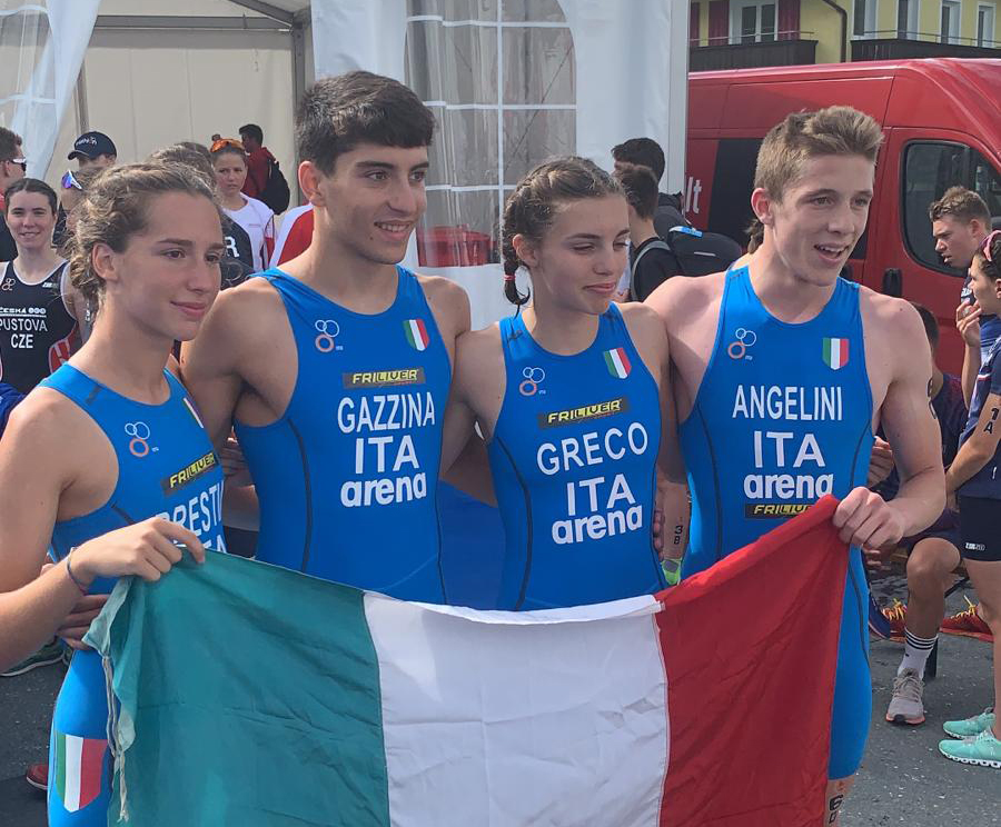 Europei Youth a Kitzbuehel è bronzo per la Mixed Relay