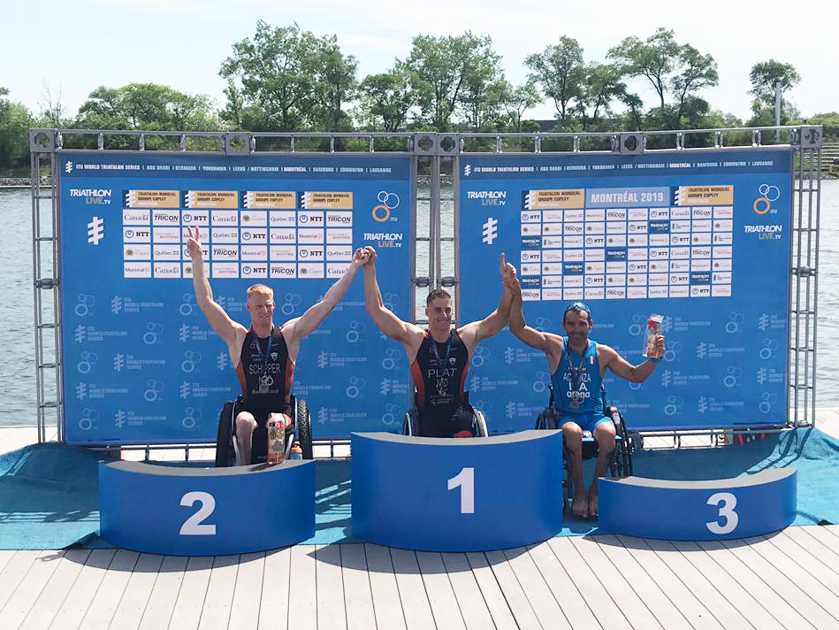 Achenza (PTWC) è bronzo alla World Paratriathlon Series di Montreal