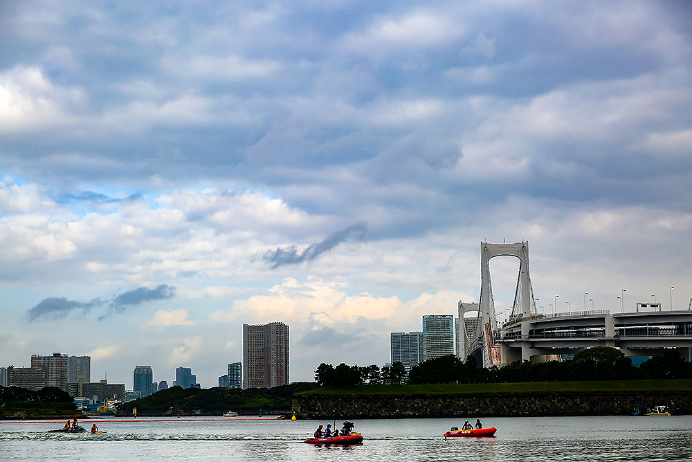 Tokyo 2020: i test sulle acque di Odaiba Marine Park