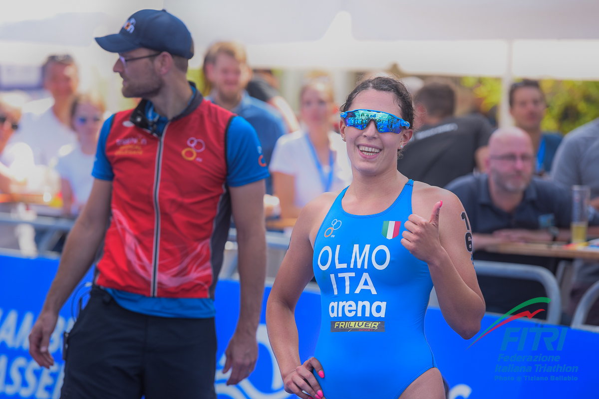 Angelica Olmo sul podio in Australia: è terza alla World Cup di Mooloolaba