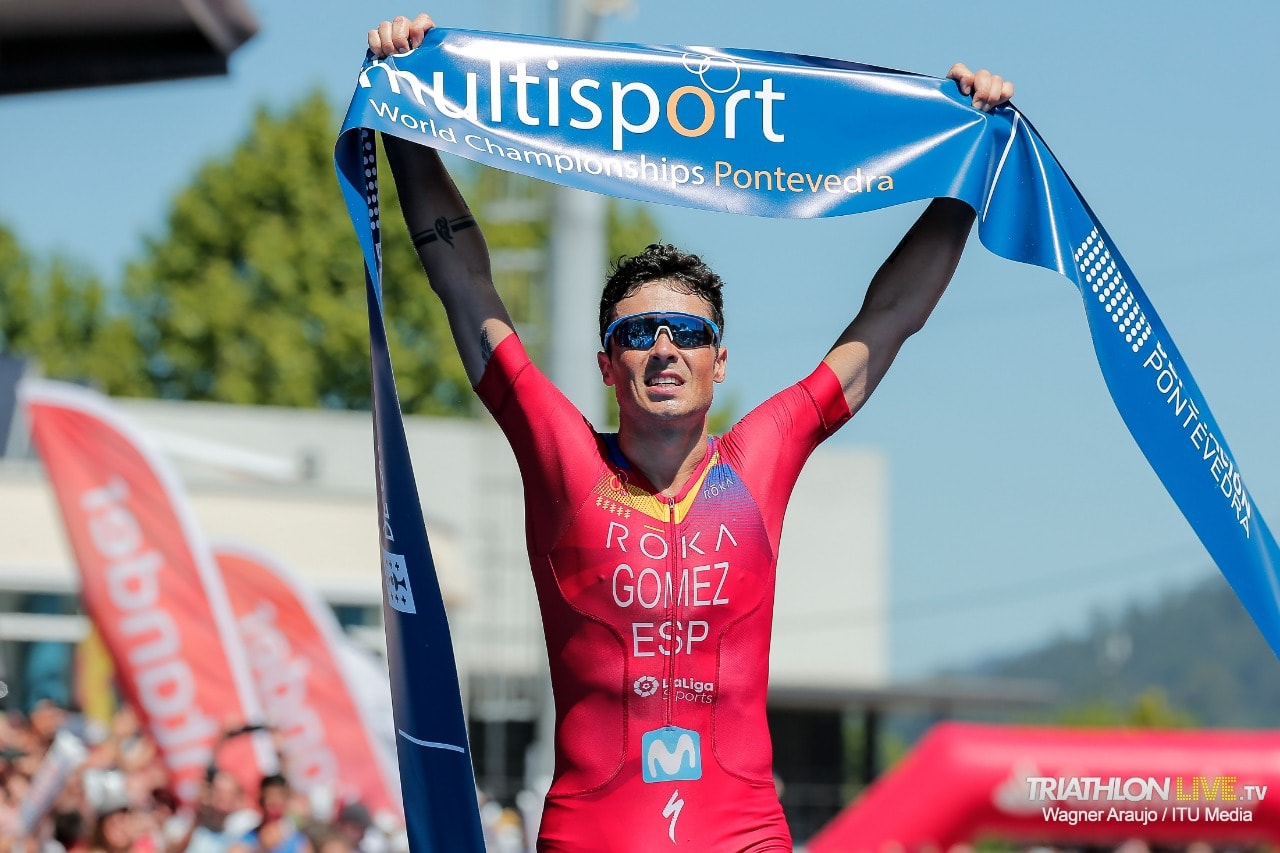 Gomez re di Pontevedra: suo il mondiale di triathlon lungo