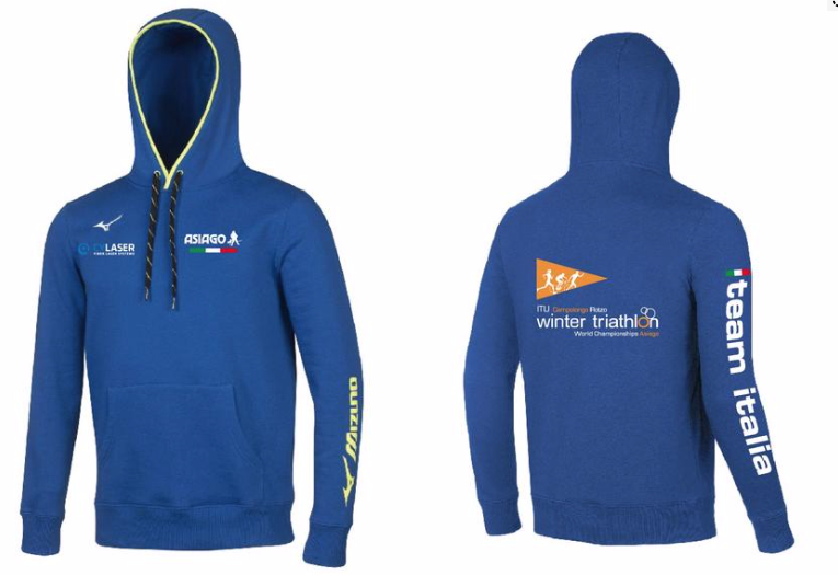 Mondiali Winter Triathlon: il merchandising del Team Italia