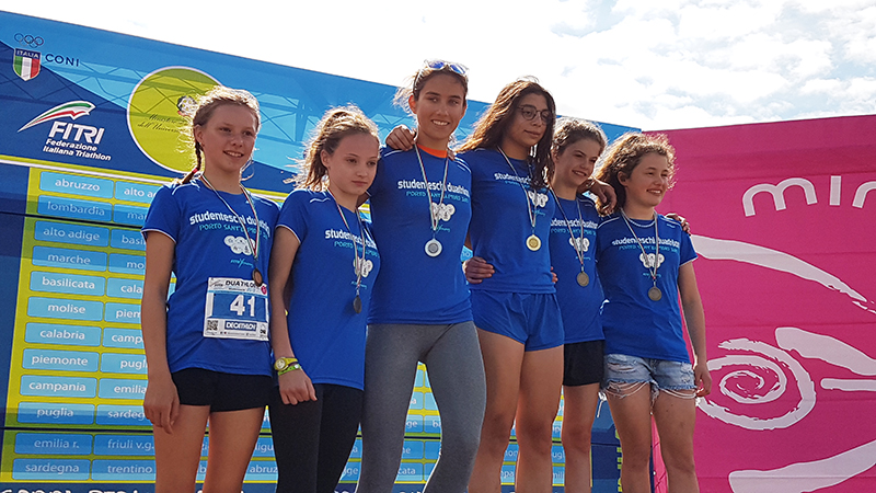 Finale Studenteschi Duathlon: che festa a Porto Sant'Elpidio