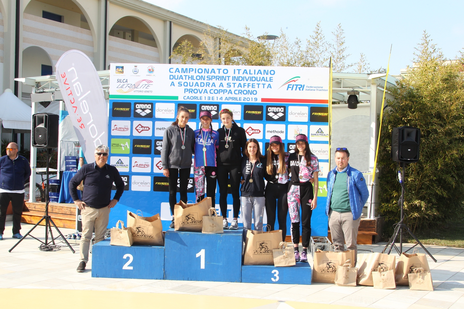 junior podio femminile caorle2019