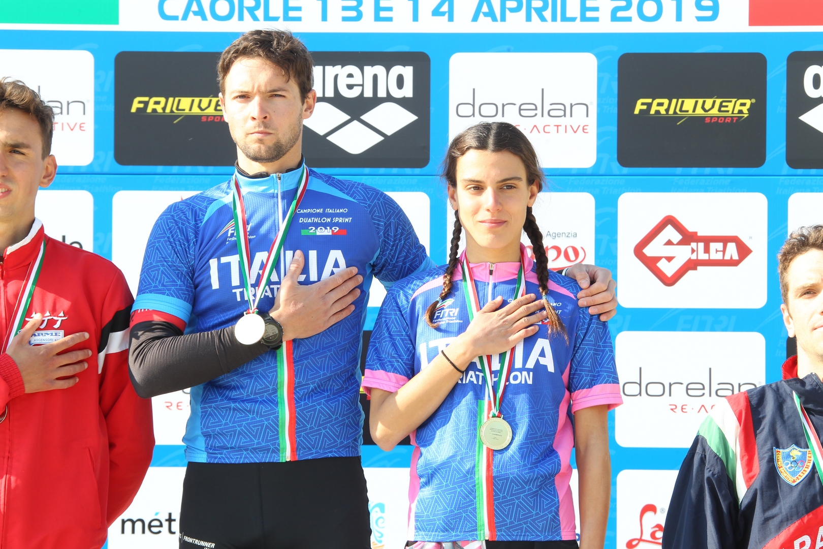 Tricolori Duathlon Sprint: Arpinelli e Chitti campioni italiani assoluti. Tutti i titoli assegnati a Caorle