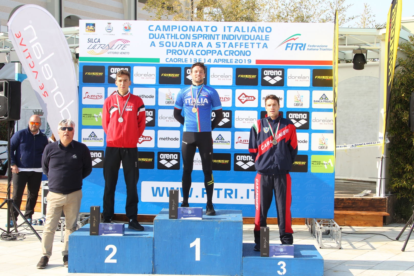 uomini podio assoluto caorle 2019 duat sprint