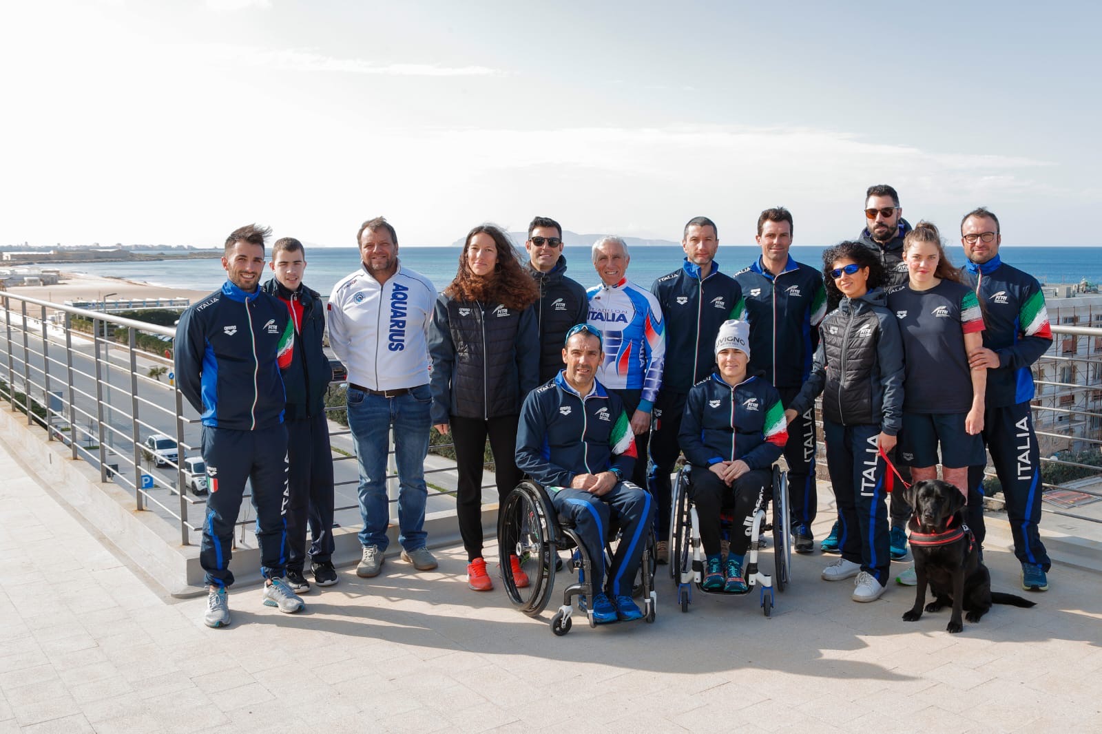 Paratriathlon: concluso in primo blocco di lavoro stagionale a Trapani