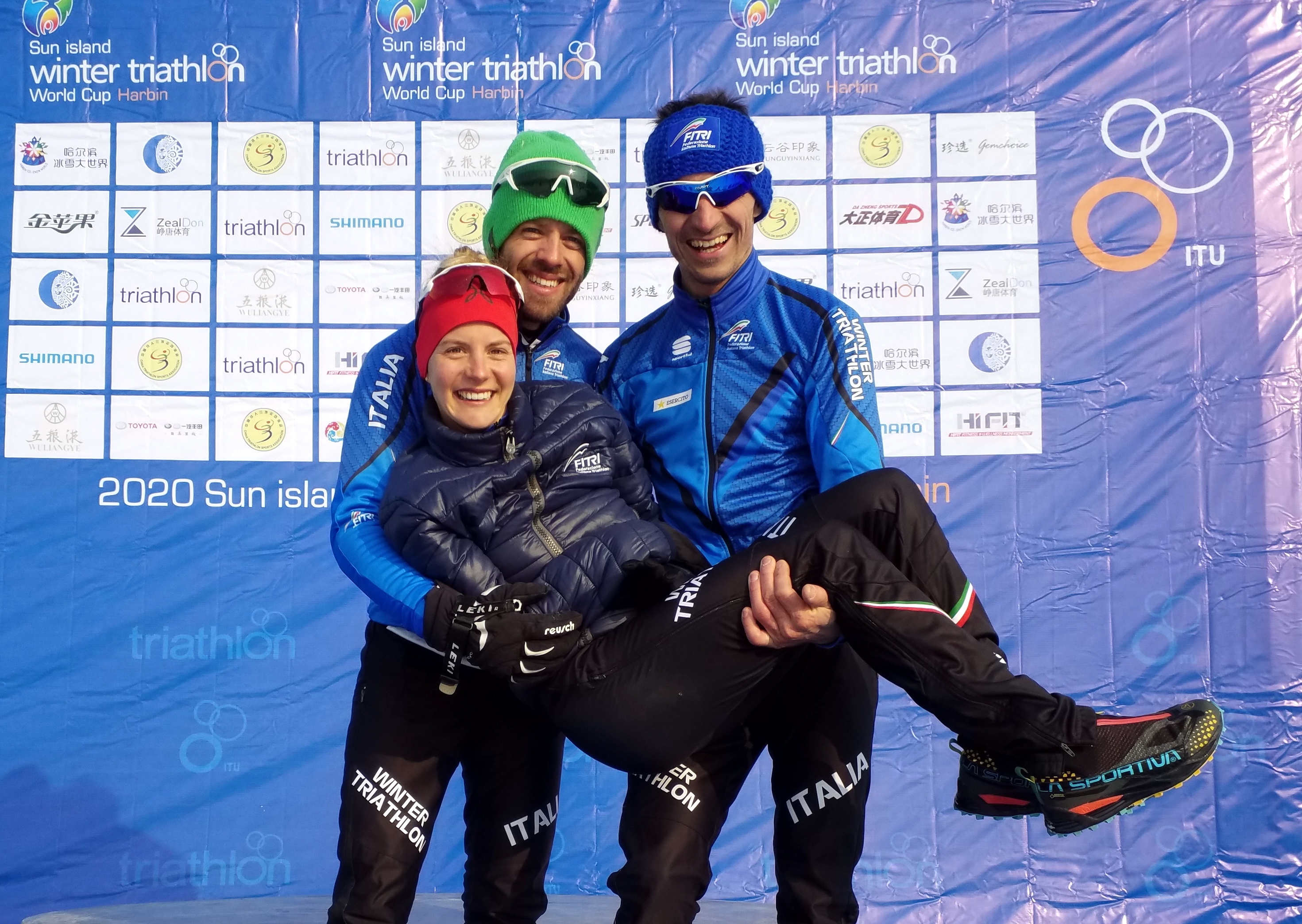 Winter Triathlon World Cup: così gli Azzurri ad Harbin 