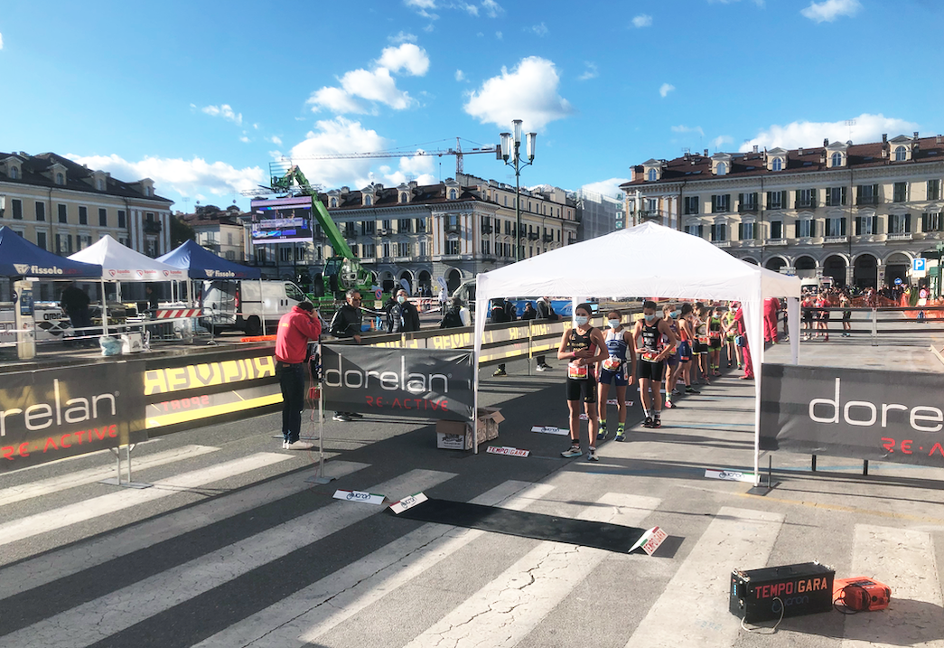 Partenza Gara donne ctg ragazzi 