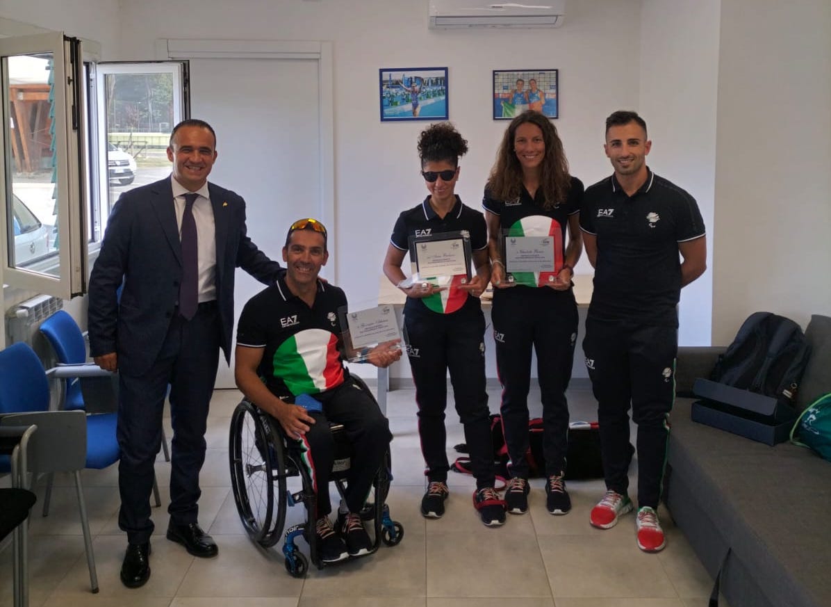 La FITRI premia i medagliati ai Giochi Paralimpici di Tokyo 2020