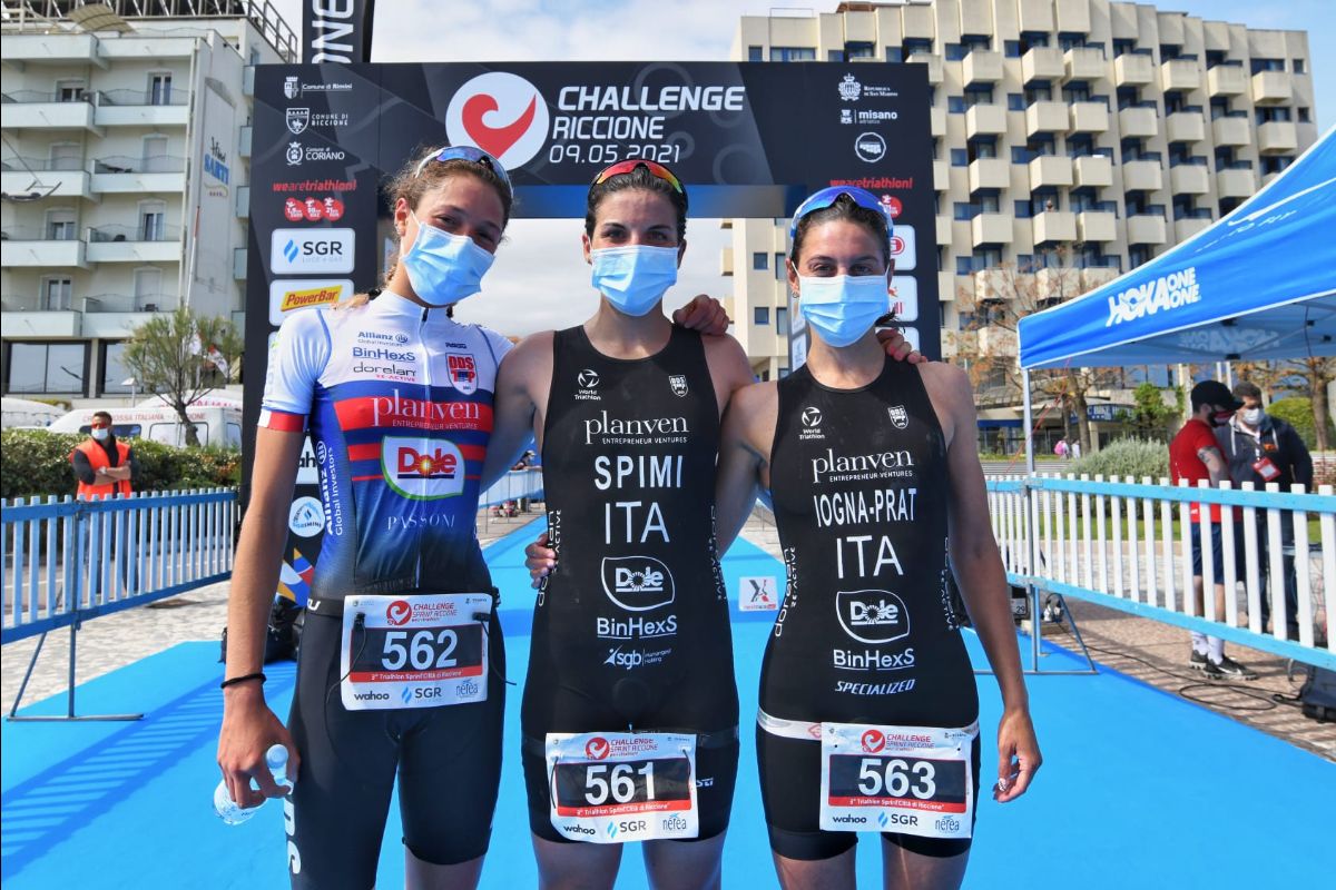 Triathlon Sprint Riccione: Spimi e Damalix accendono la giornata di apertura di Challenge Riccione