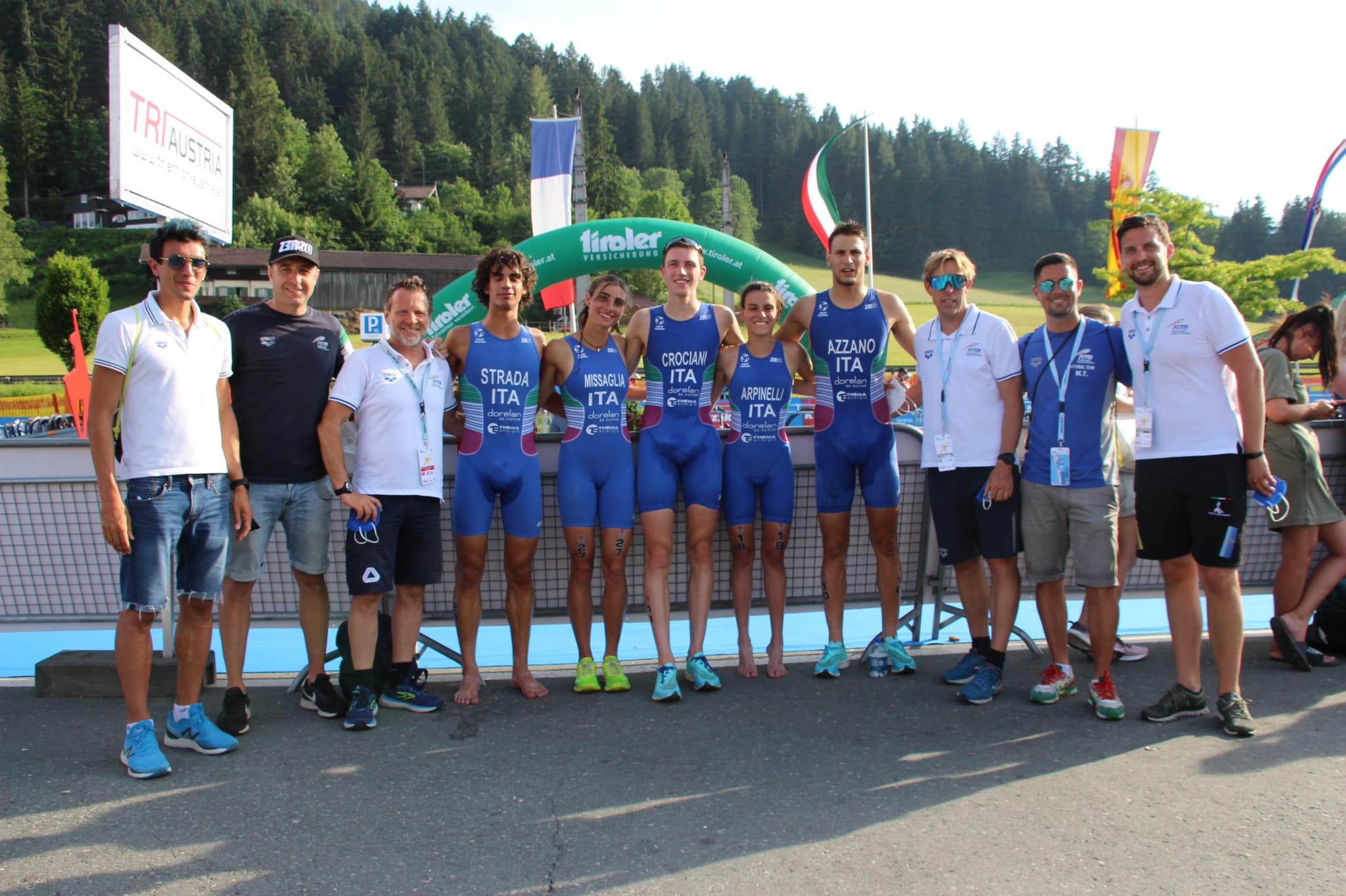 Europei Triathlon Sprint Kitzbuhel: i risultati degli azzurri. Domani la Mixed Relay 