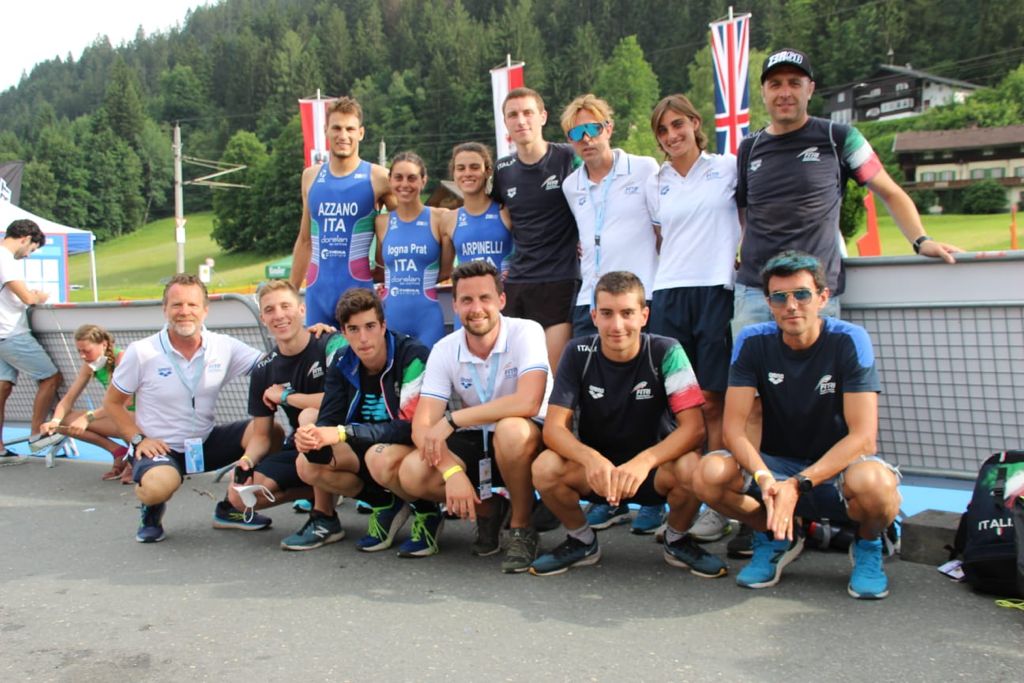 Foto di Gruppo Mixed Relay Kitzbuhel 2021