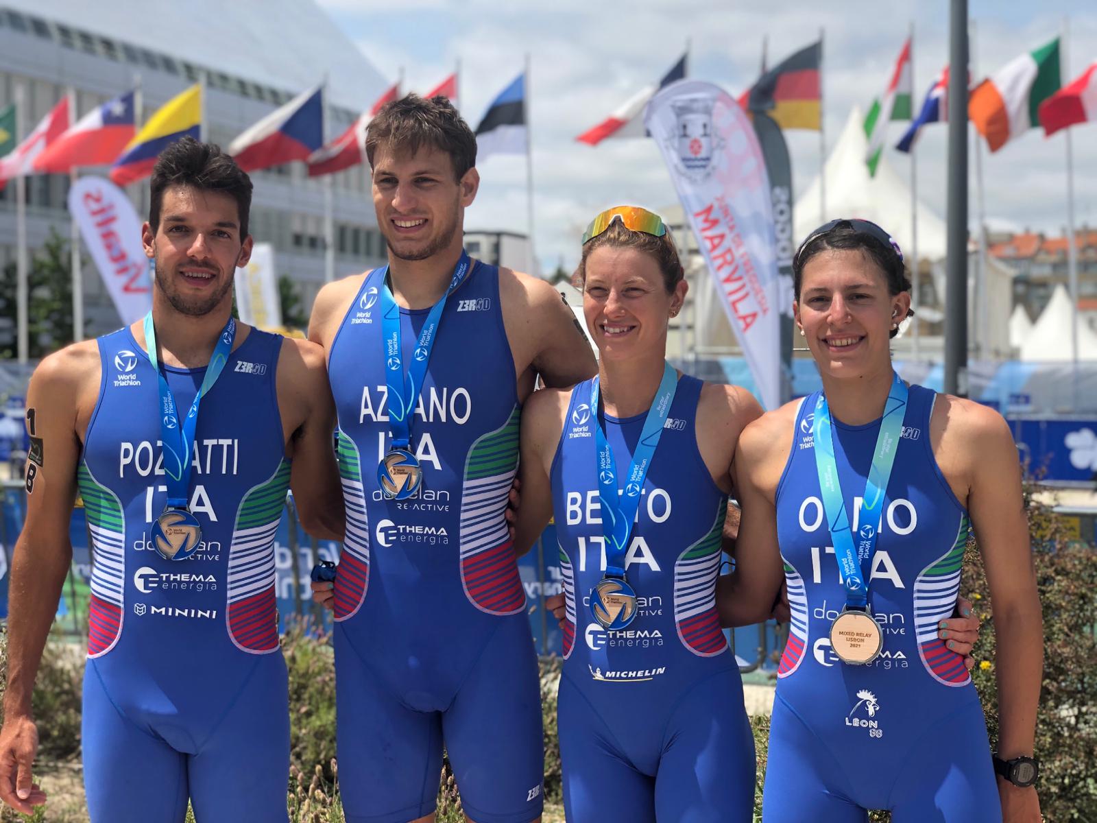 Mixed Relay Medaglie