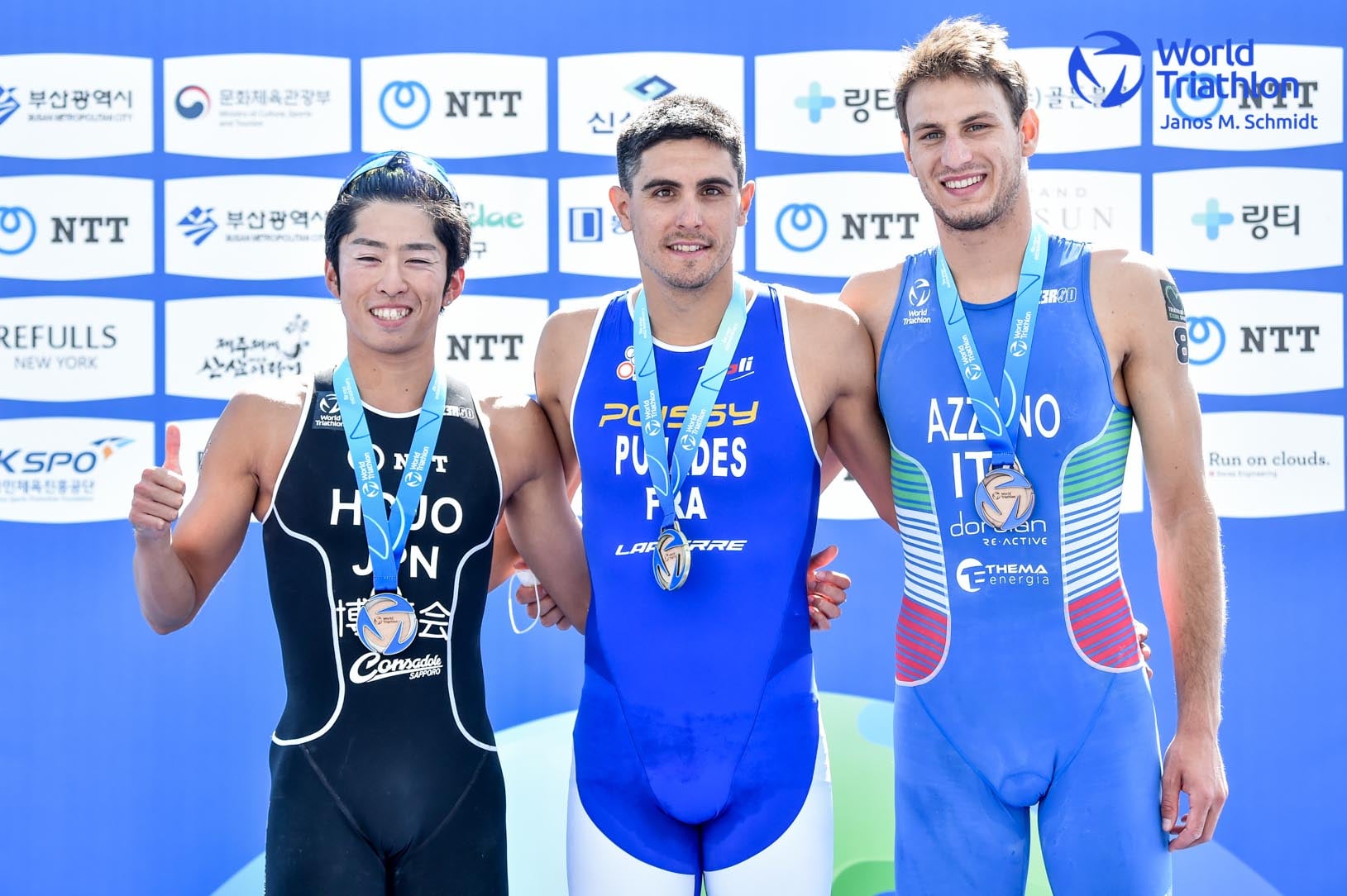 Nicola Azzano di bronzo alla World Triathlon Cup Haeundae