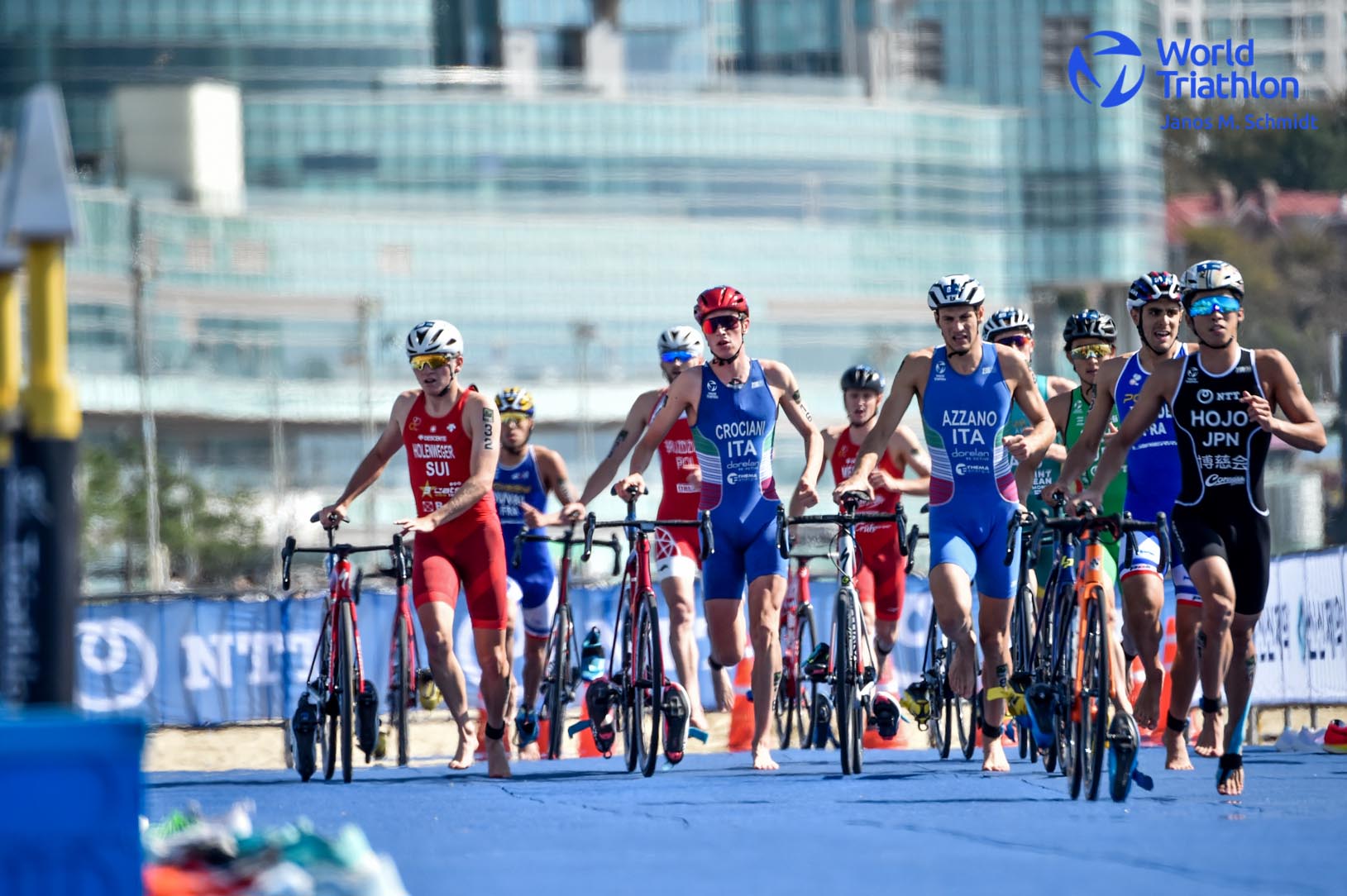 Azzurri a Tongyeong per la World Triathlon Cup