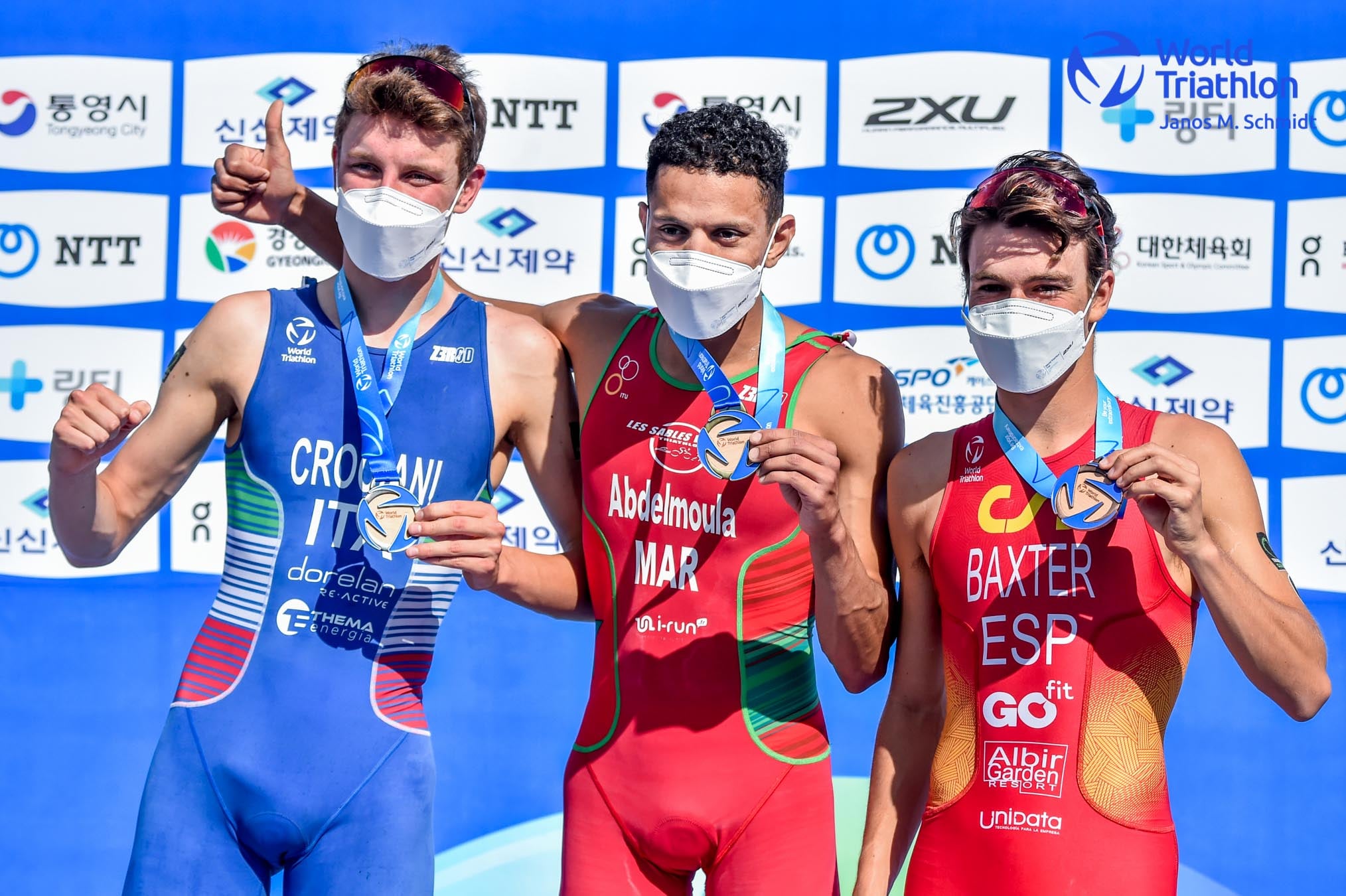 Alessio Crociani secondo alla World Triathlon Cup di Tongyeong