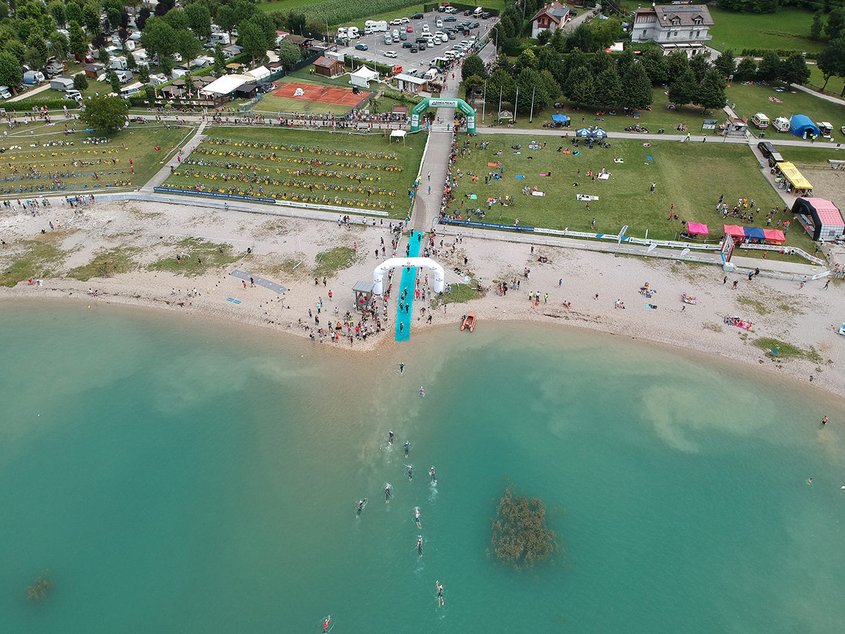 Triathlon Sprint Silca Cup e Aquathlon Kids Alpago: in 800 al via