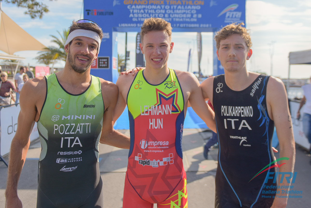 Grand Prix Triathlon Lignano: Lehmann e Prestia a segno 