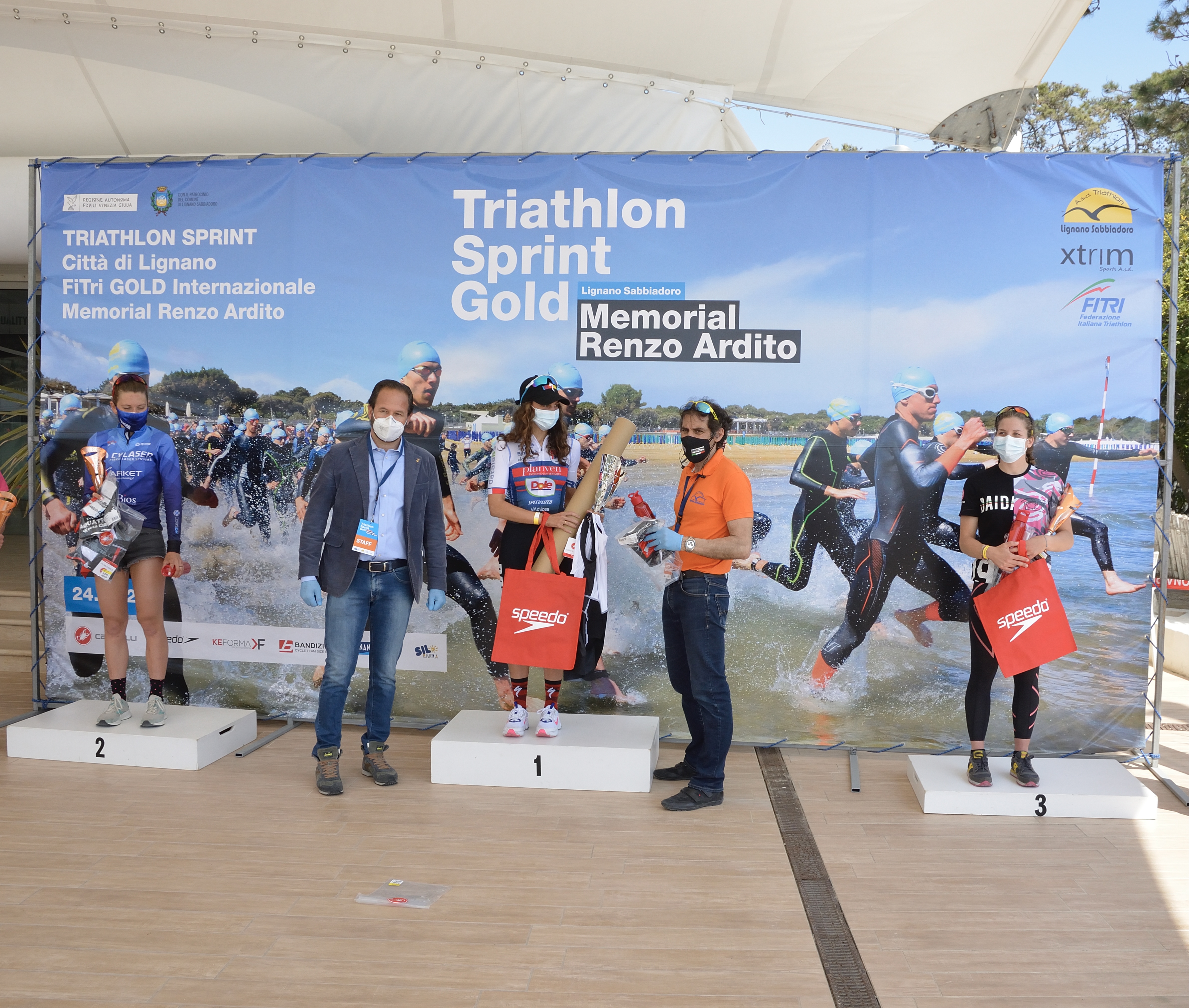 Triathlon di Lignano: a segno Azzano e Iogna Prat