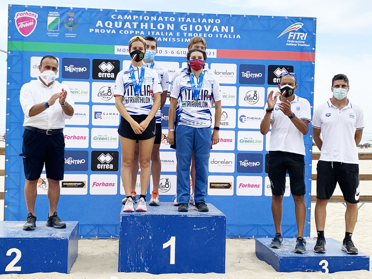 Aquathlon Giovani a Montesilvano: ecco i campioni italiani