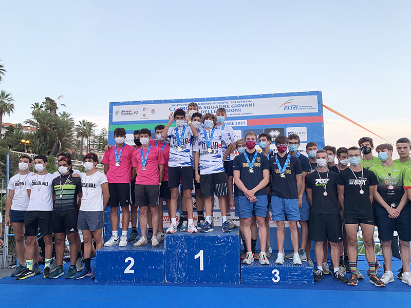 CI podio Junior M sanremo