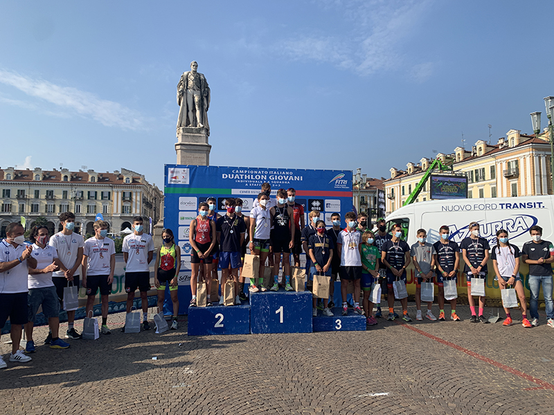 Podio Mixed Relay Sviluppo CUNEO 2021