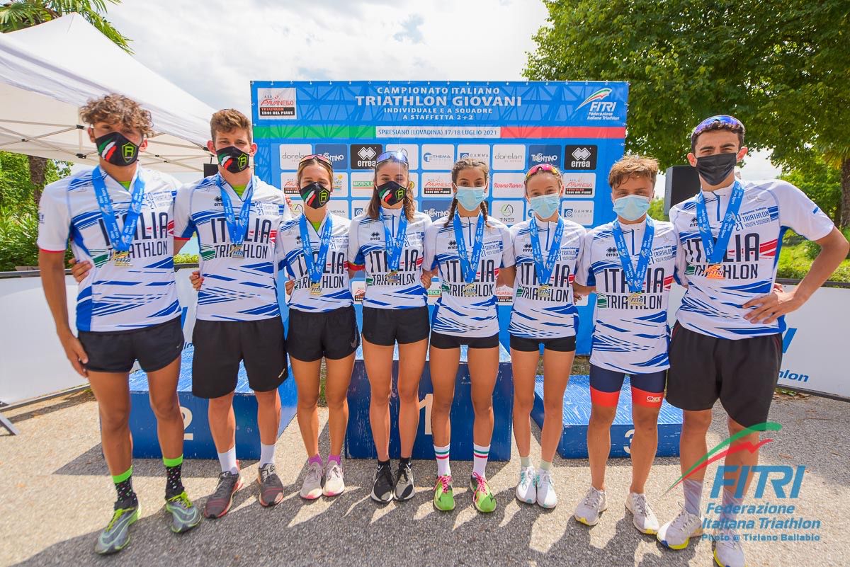 Tricolori Triathlon Giovani a Squadre: trionfano Raschiani Triathlon Team e CUS Pro Patria Milano