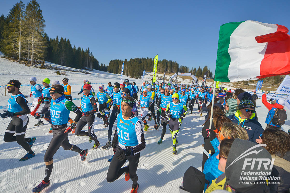 Campionati Italiani Winter Triathlon: le start list di Asiago