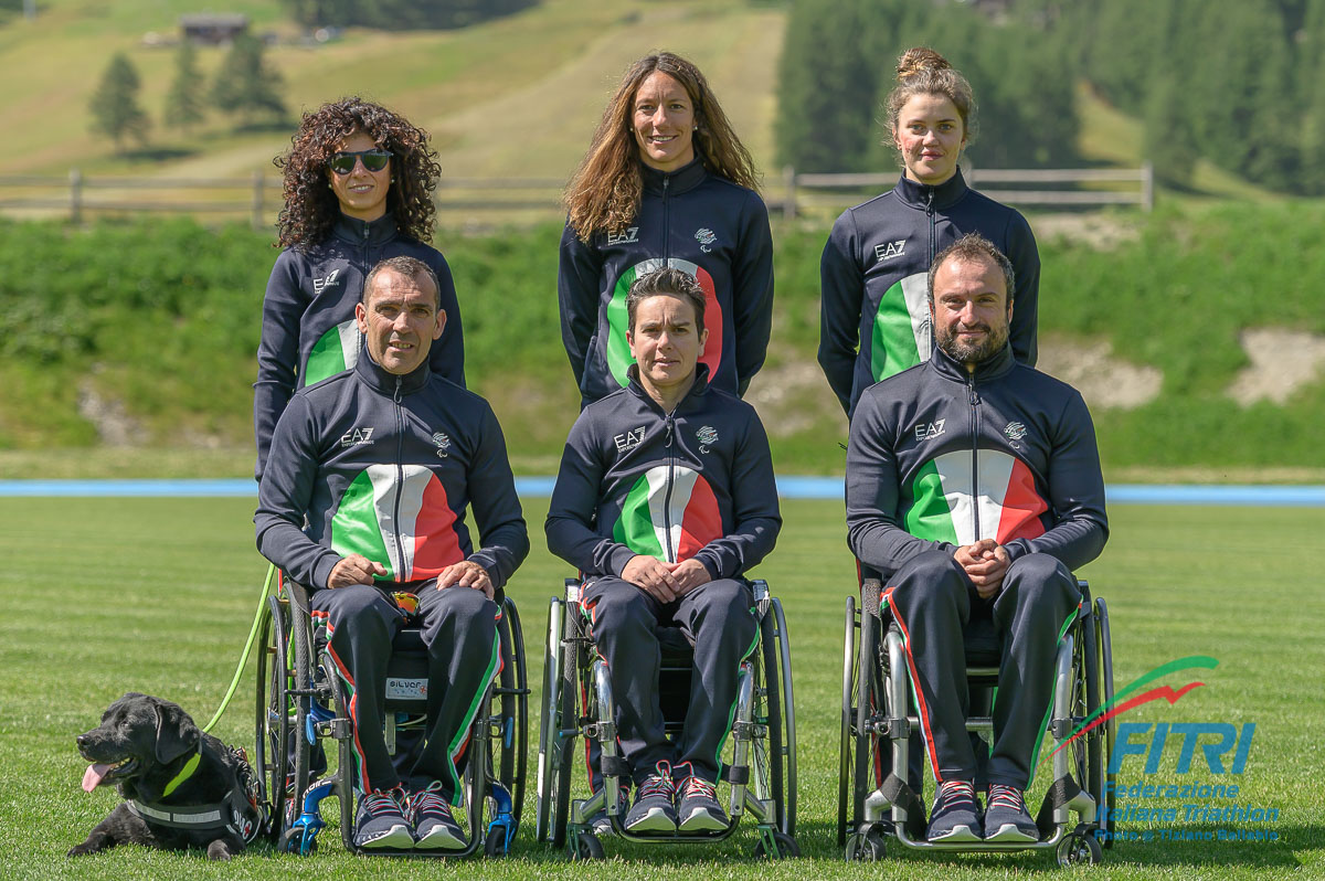 Gruppo Atleti Paratriathlon Tokyo2020