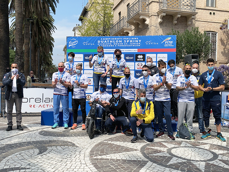 Campionati Italiani di Paraduathlon: i vincitori delle maglie tricolori a San Benedetto