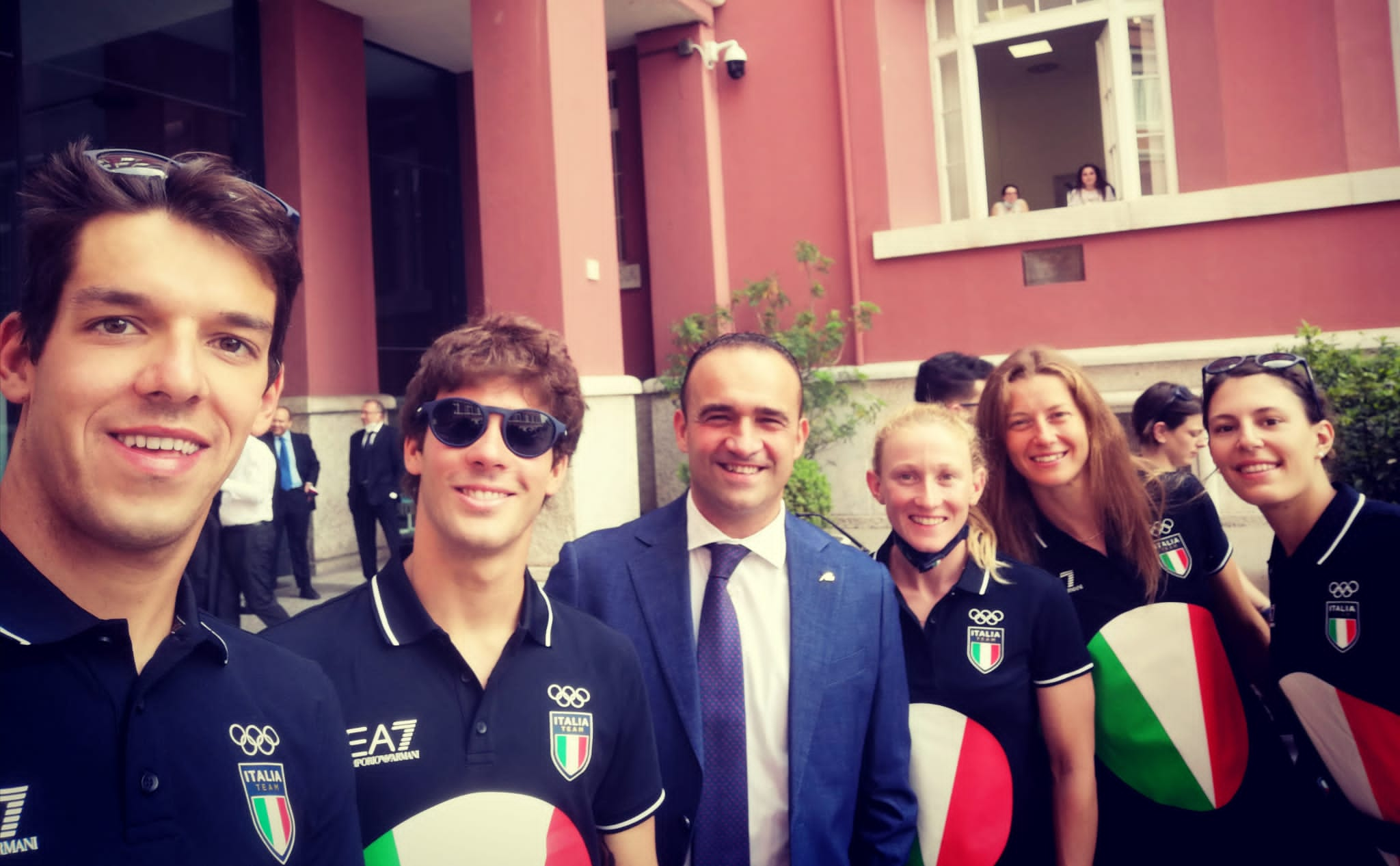 gruppo delegazione azzurra al coni