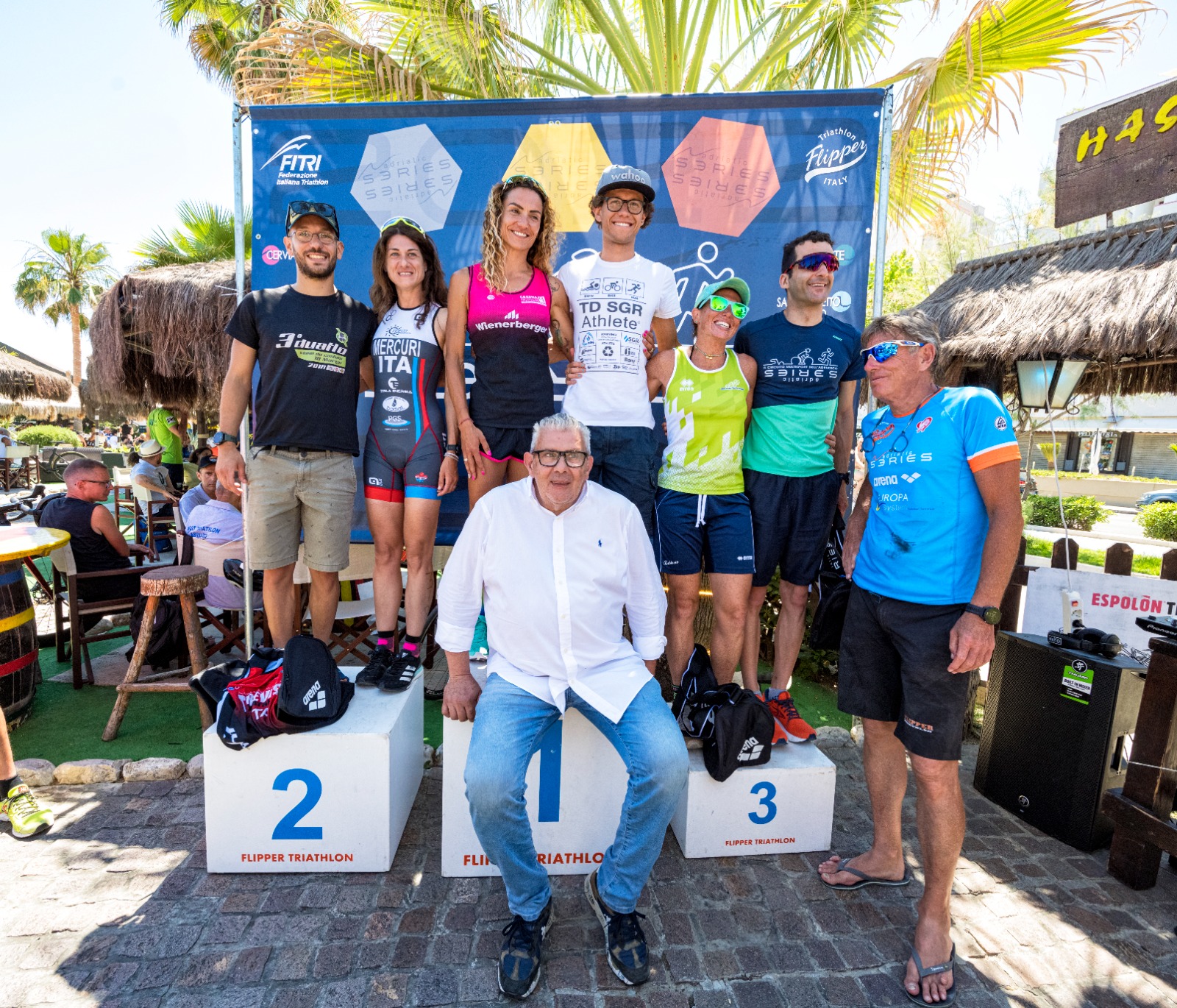 Adriatic Series Alba Adriatica Triathlon Olimpico: i più forti sono Maria Casciotti e Riccardo Ridolfi