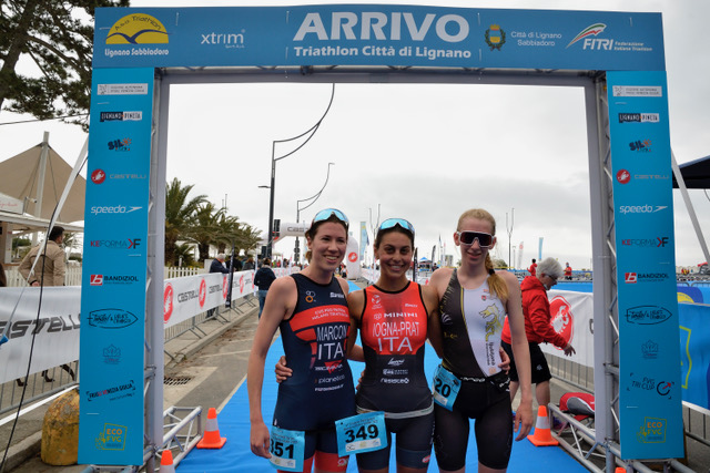 Podio Sprint Lignano femminile