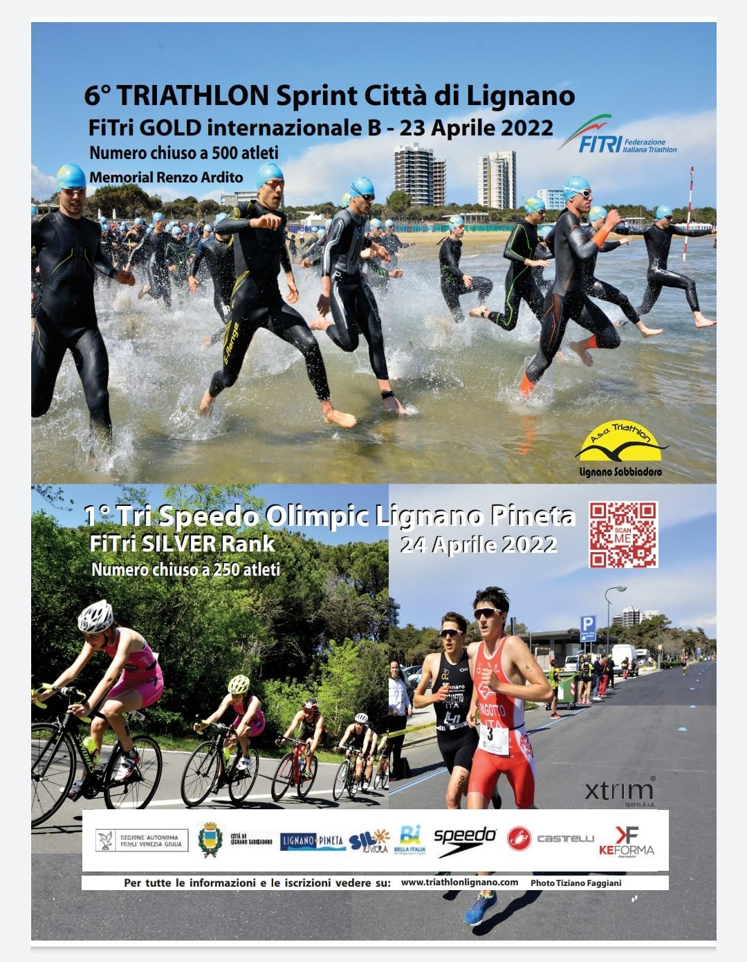 Il Triathlon weekend di Lignano 23-24 Aprile 2022