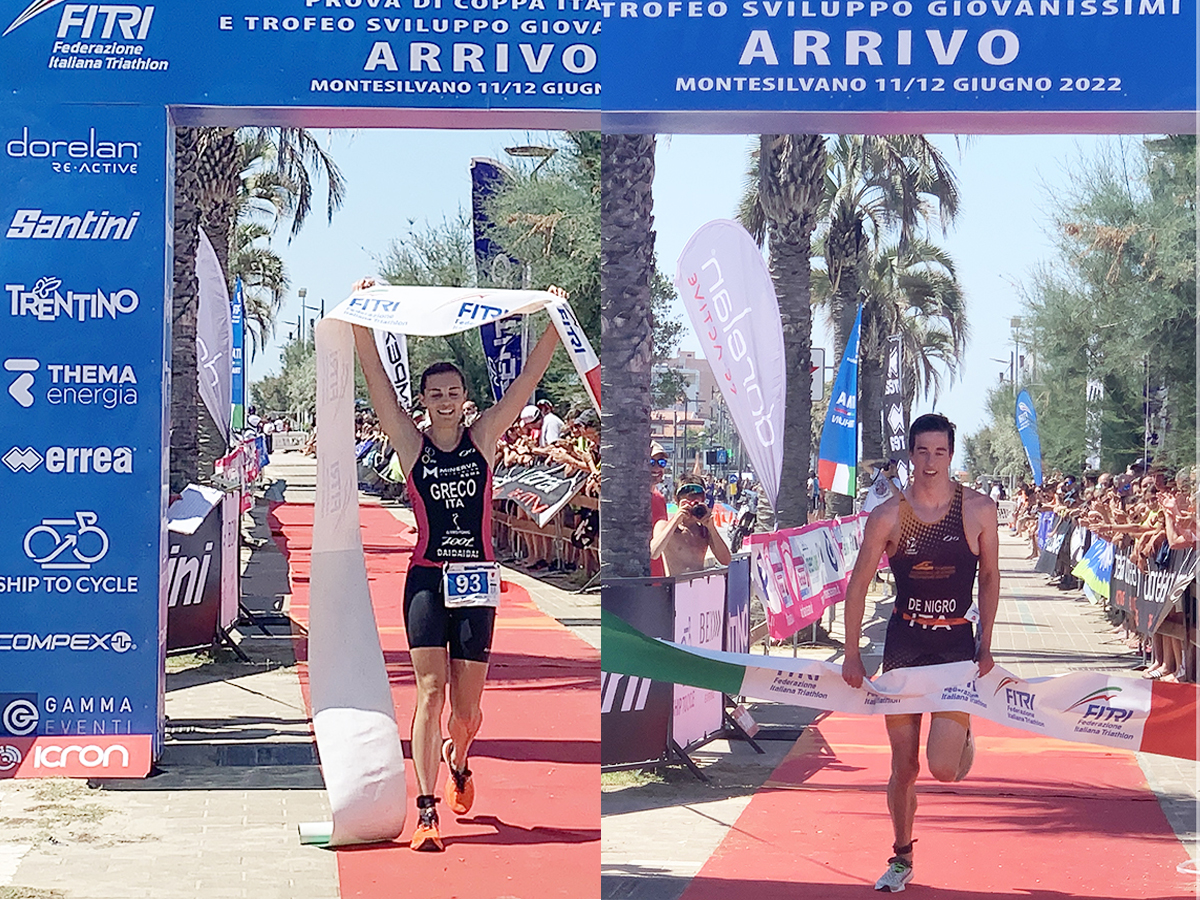 Tricolori di Montesilvano: tutti i nuovi Campioni di Aquathlon Giovani 