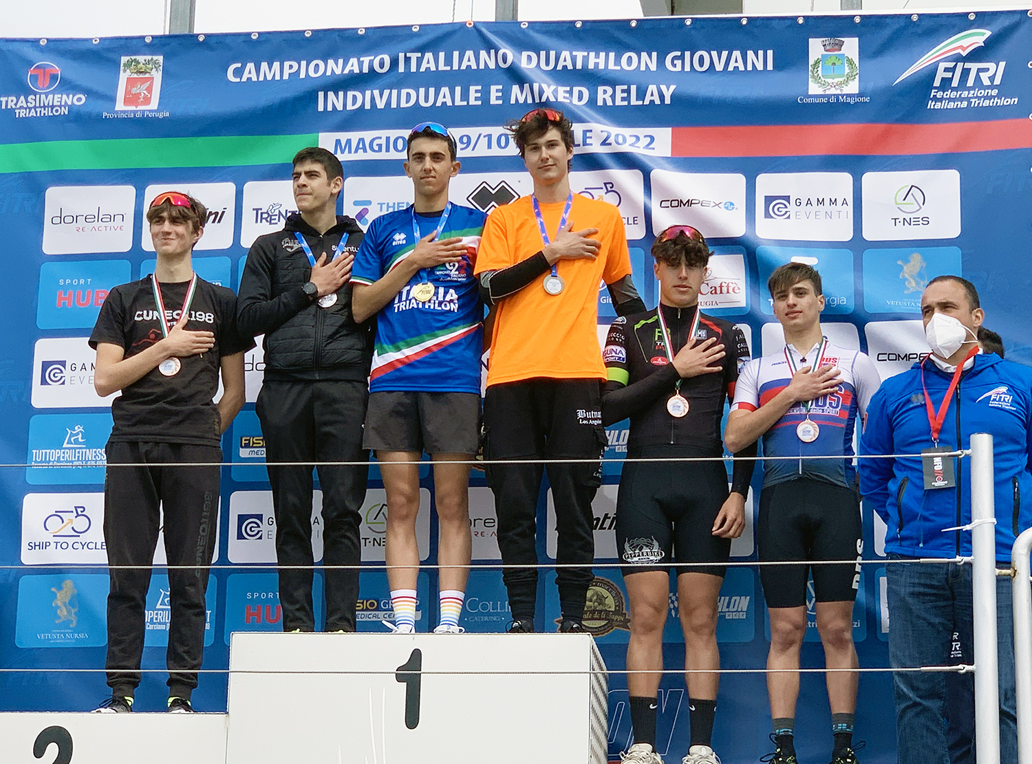 Tricolori Duathlon Giovani tutti i vincitori a Magione 