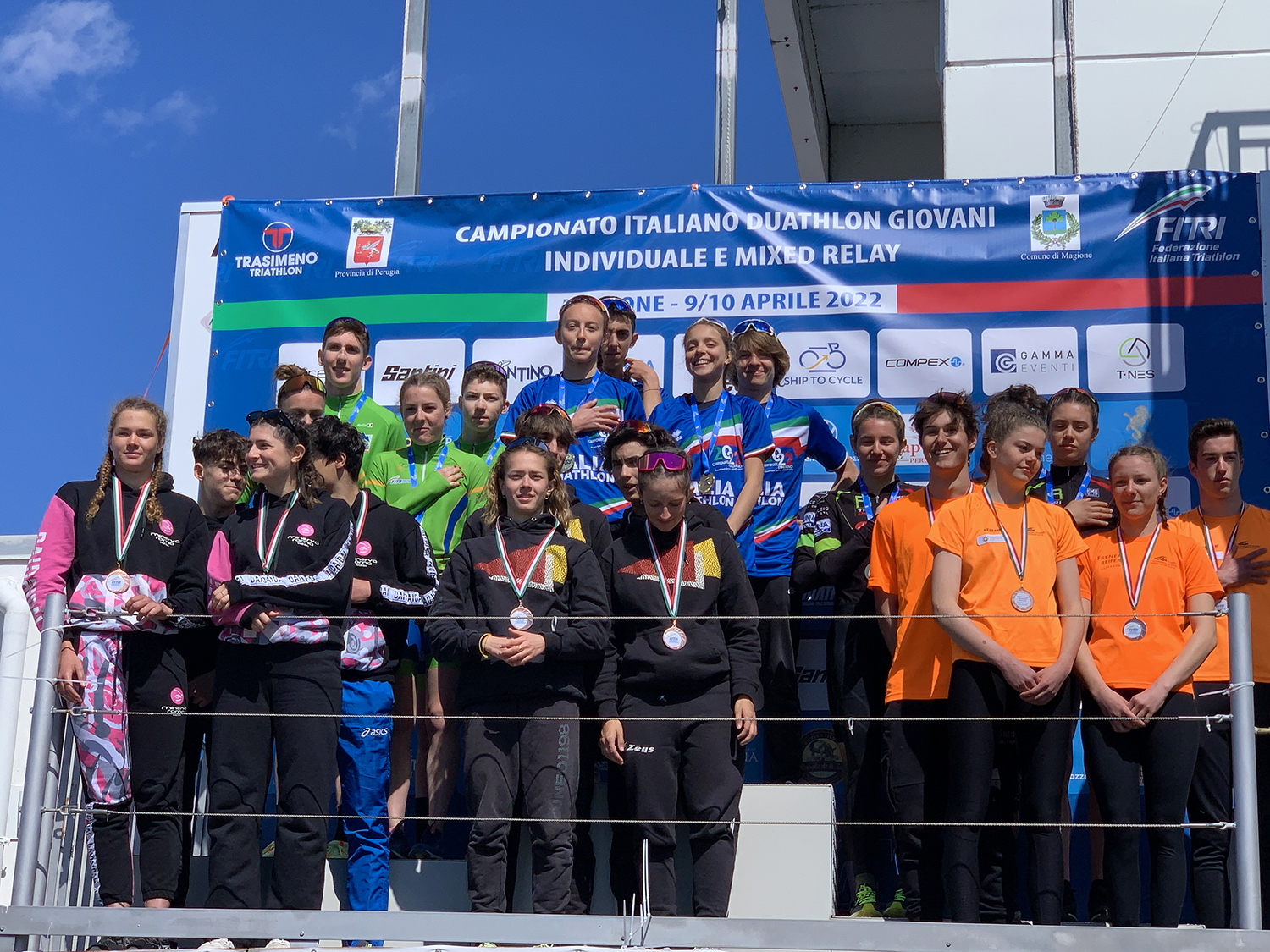 Tricolori Duathlon Giovani Mixed: trionfano CUS Pro Patria Milano (Junior) e Minerva Roma (Youth) 